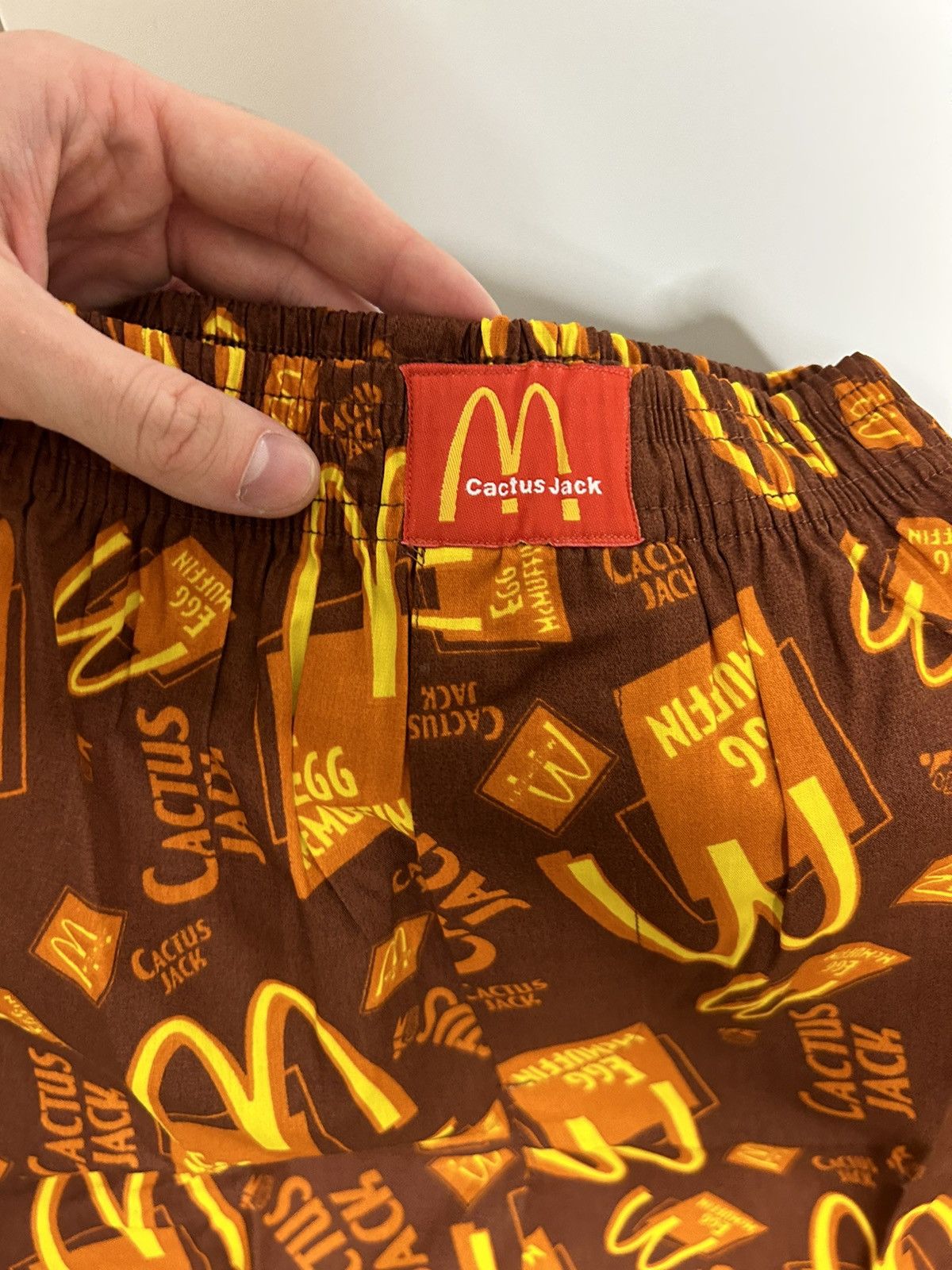 Travis Scott Travis Scott x McDonald's Cactus Jack Breakfast Boxers Size ONE SIZE - 5 Thumbnail