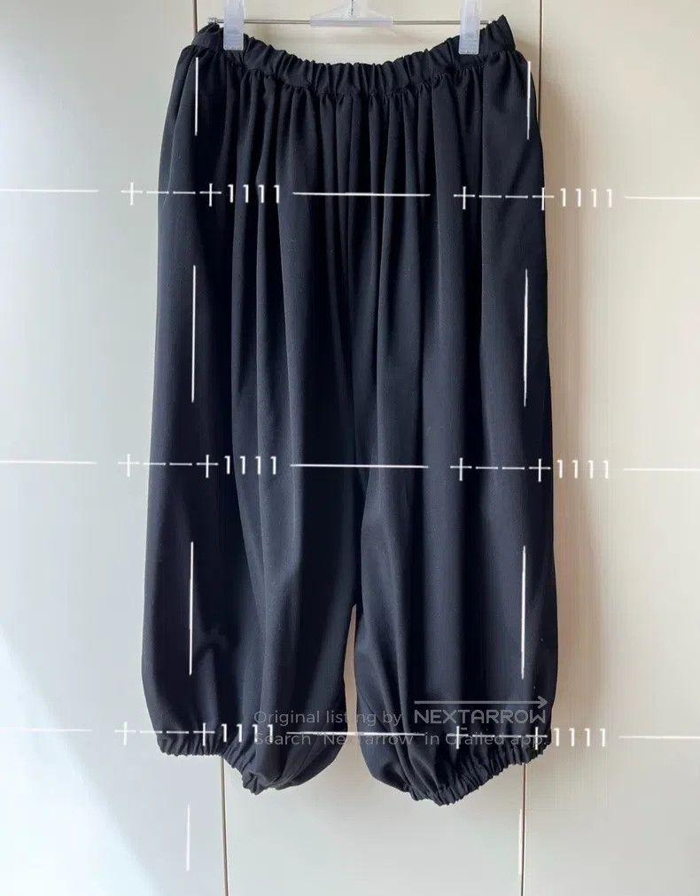 Comme des Garcons Comme Des Garcons size S Wool Low-Rise Lantern Pants Class Size 23" - 1 Thumbnail