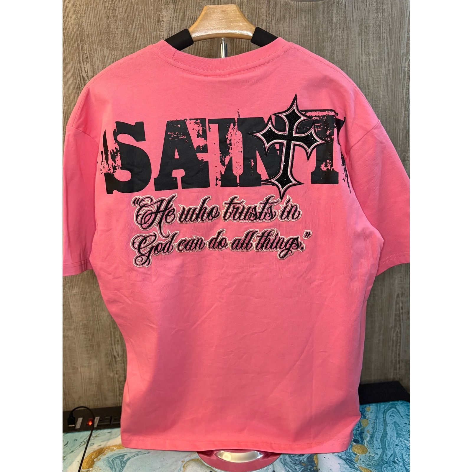 Other NWT Sz. M - Watson Saint Shirt, Pink - QUALITY!!! Size M / US 6-8 / IT 42-44 - 4 Thumbnail