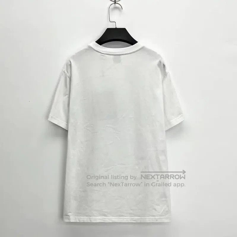 Burberry Burberry Short Sleeve White T-Shirt with Embroidery. Size XXS / US 00 / IT 34 - 2 Thumbnail