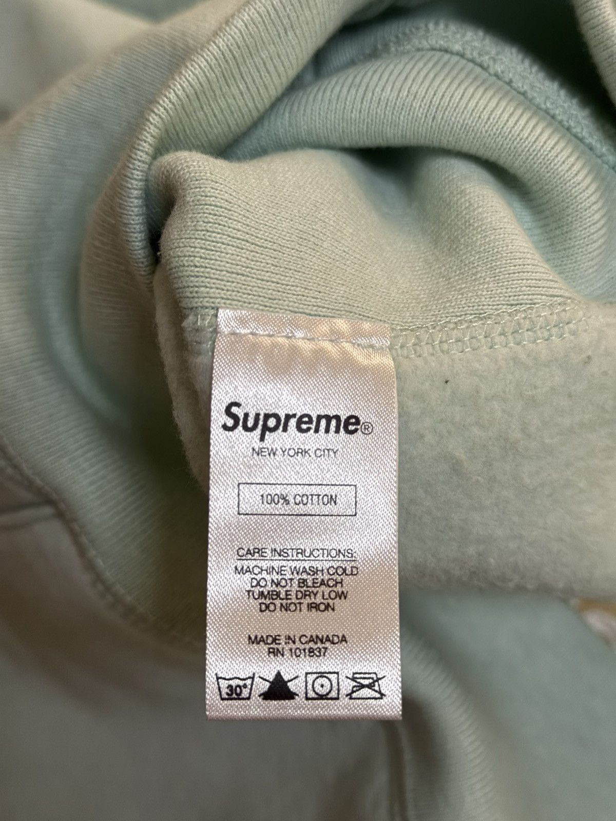 Supreme Supreme fw17 ice blue box logo hoodie sweatershirt Size US XL / EU 56 / 4 - 7 Thumbnail