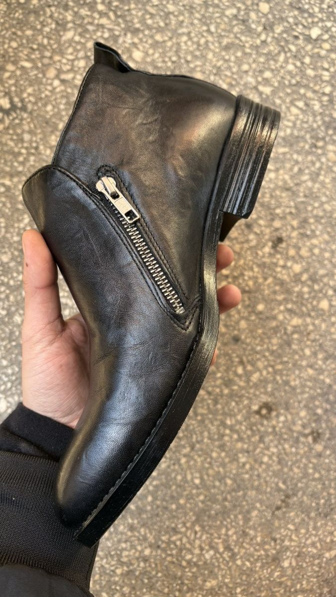 Other Handmade Italian Leather Ankle Boot 41 Minimalist Design Size US 8 / EU 41 - 5 Thumbnail