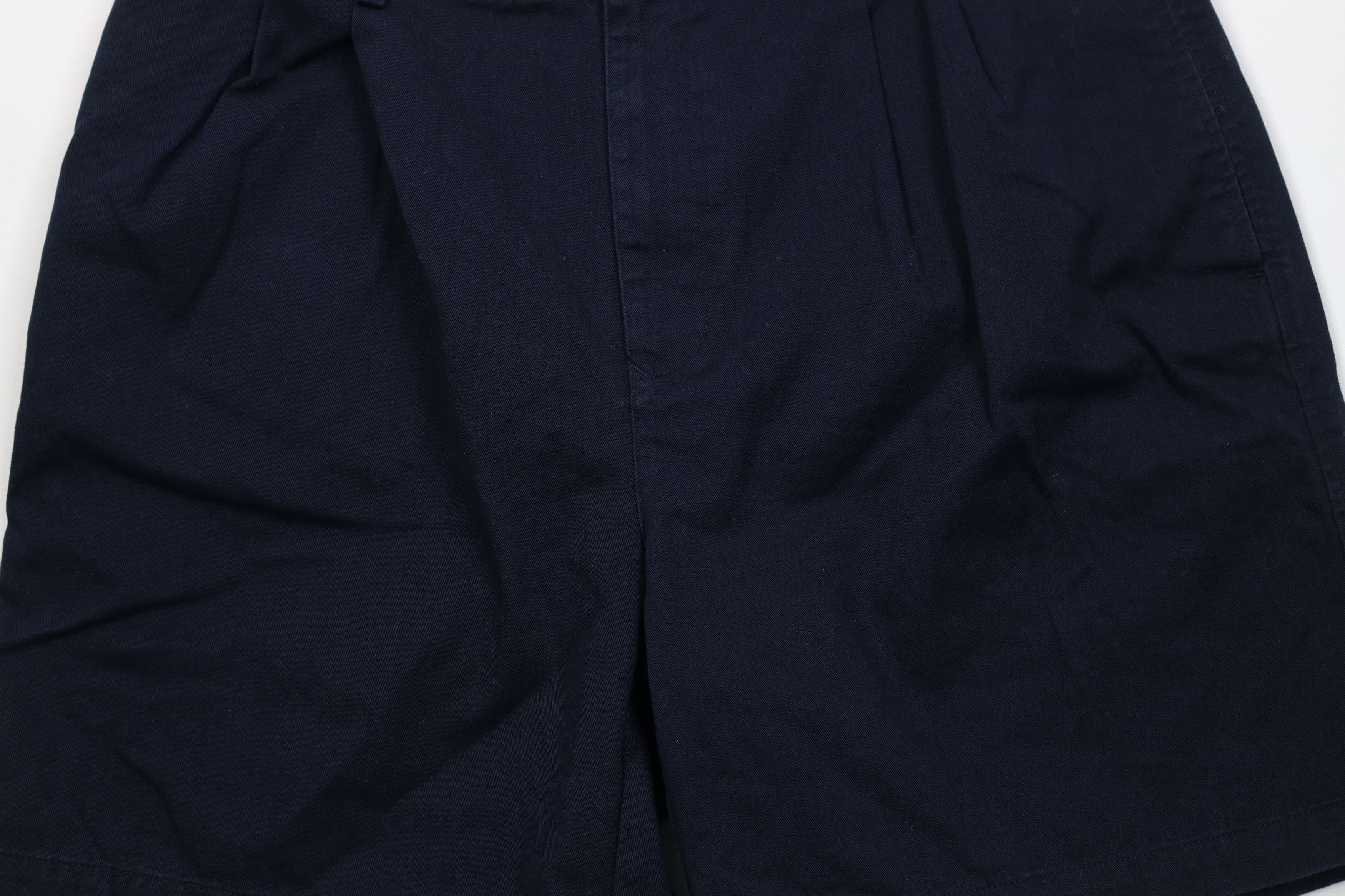 Tommy Hilfiger Vintage 90s Tommy Hilfiger Above Knee Chino Shorts Blue Size US 36 / EU 52 - 3 Thumbnail