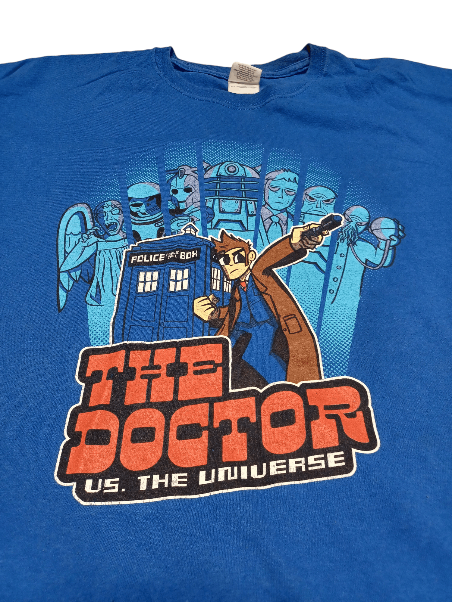Gildan THE DOCTOR CARTOON VINTAGE GILDAN MADE IN HAITI TEE Size US XL / EU 56 / 4 - 3 Thumbnail