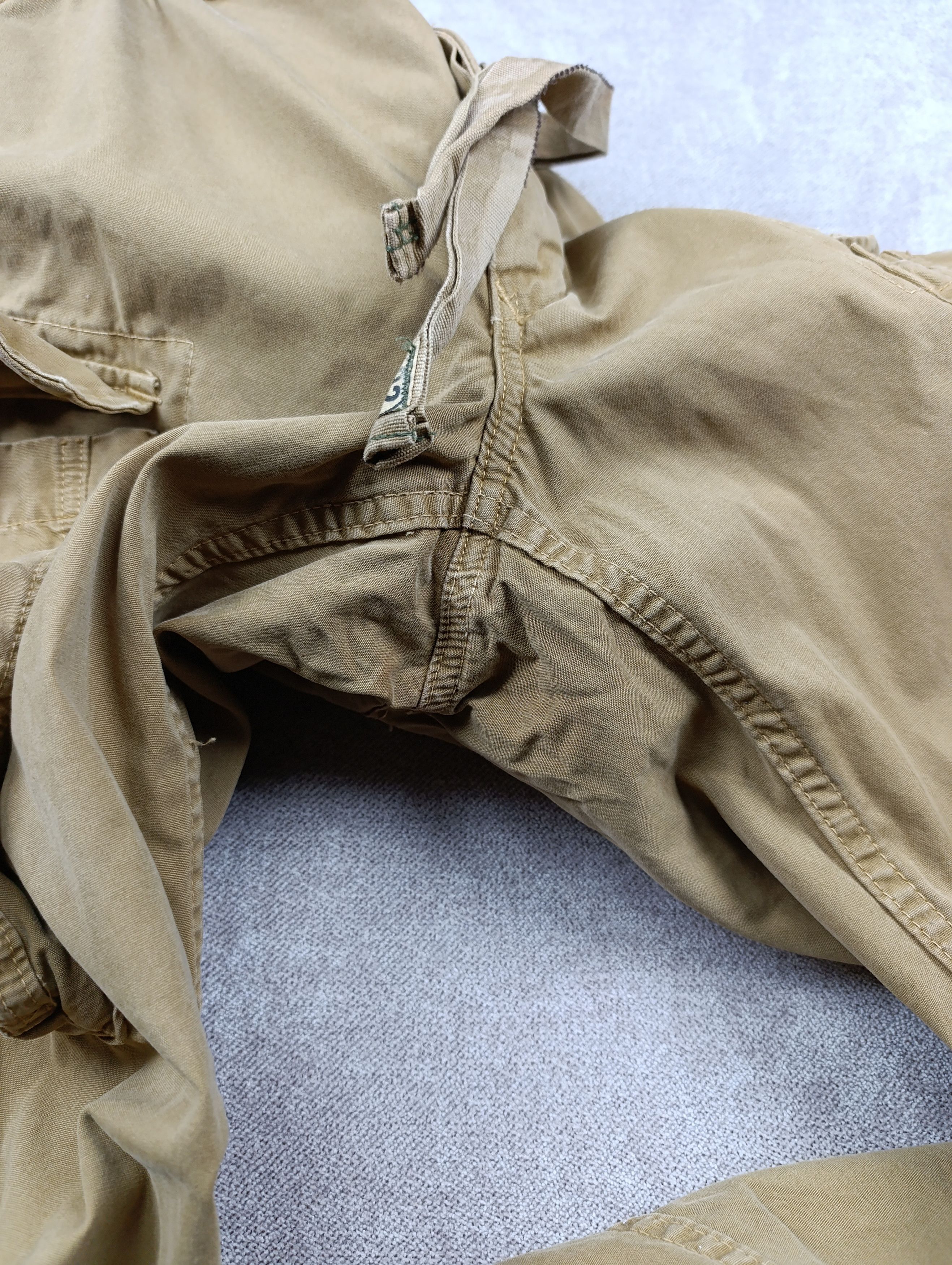 Abercrombie & Fitch ABERCROMBIE & FITCH A6509 PARACHUTE CARGO MULTIPOCKET PANTS Size US 32 / EU 48 - 15 Thumbnail