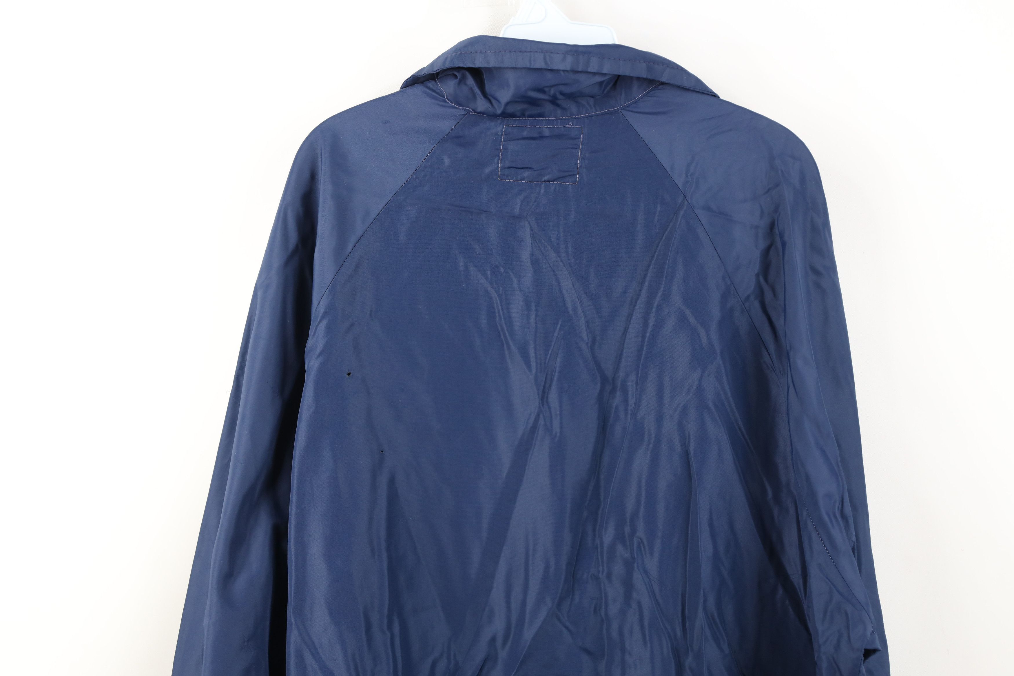 Starter Vintage 70s Starter Coaches Windbreaker Jacket Blue USA Size US XL / EU 56 / 4 - 15 Thumbnail