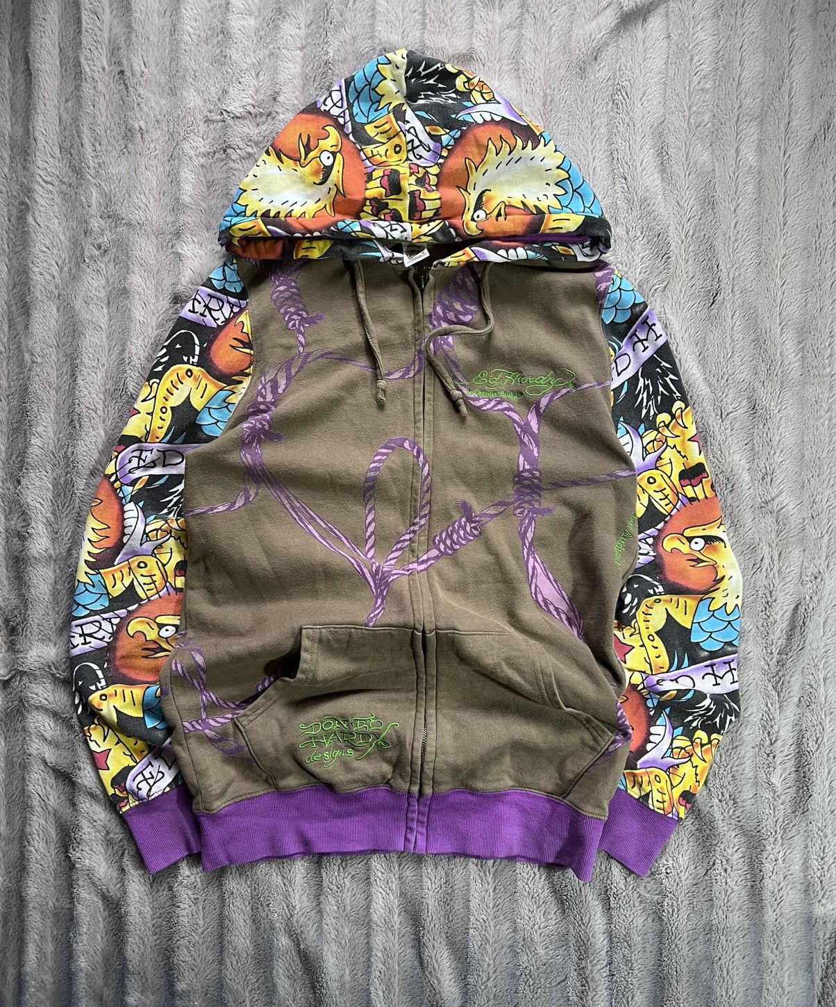 Ed Hardy Rare ed hardy by christian audieger Size US M / EU 48-50 / 2 - 1 Thumbnail