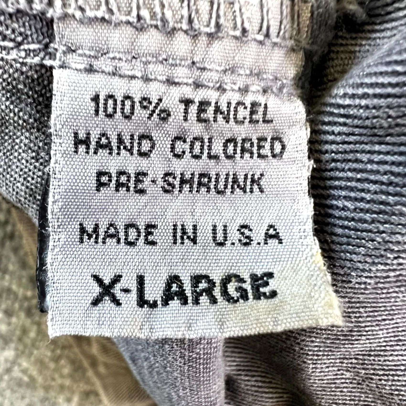 Denime VINTAGE Michael Glasser Basic Jacket Women's XL Gray Tencel Denim Preppy USA Size XL / US 12-14 / IT 48-50 - 7 Thumbnail