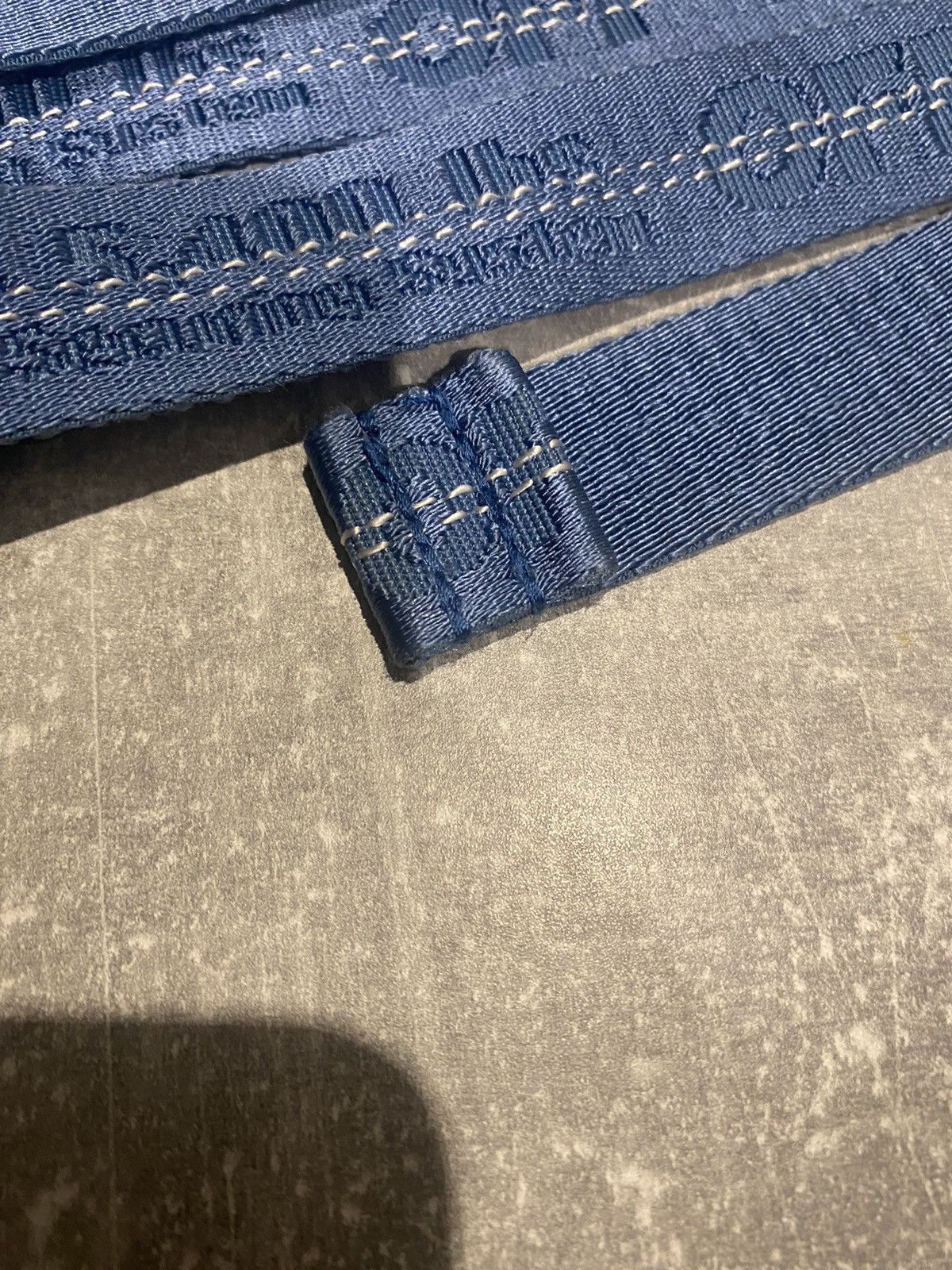 Off-White Off-White Industrial Belt Navy Size ONE SIZE - 3 Thumbnail