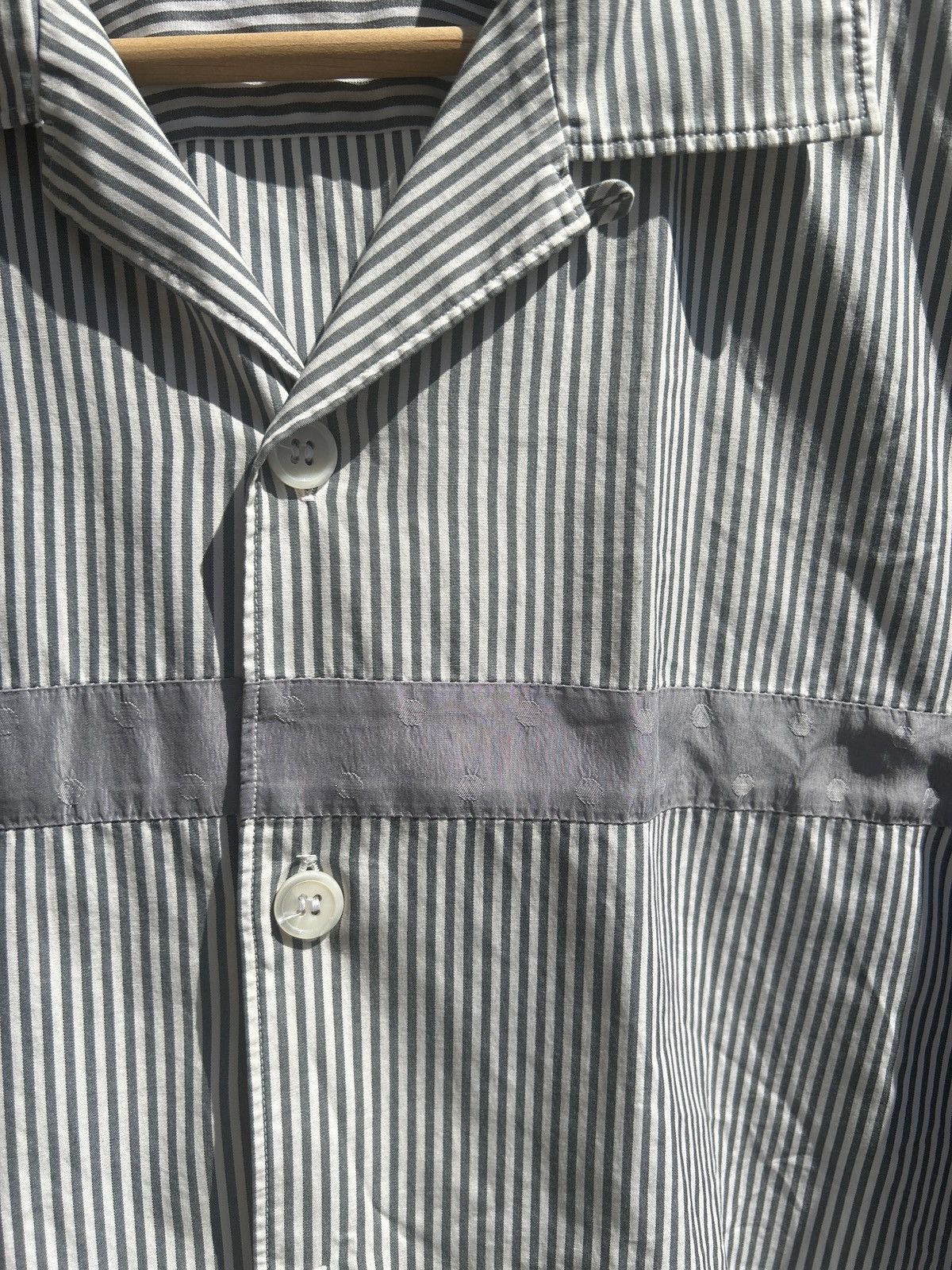 Comme des Garcons Homme Comme Des Garçons Short Sleeve Button Up Size US M / EU 48-50 / 2 - 2 Thumbnail