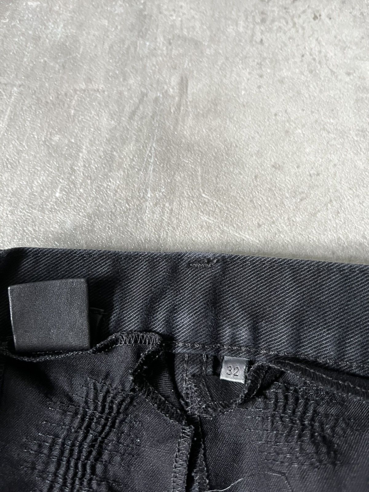 Dior Dior Homme A/W 14 stitched patchwork jeans black Size US 32 / EU 48 - 10 Thumbnail