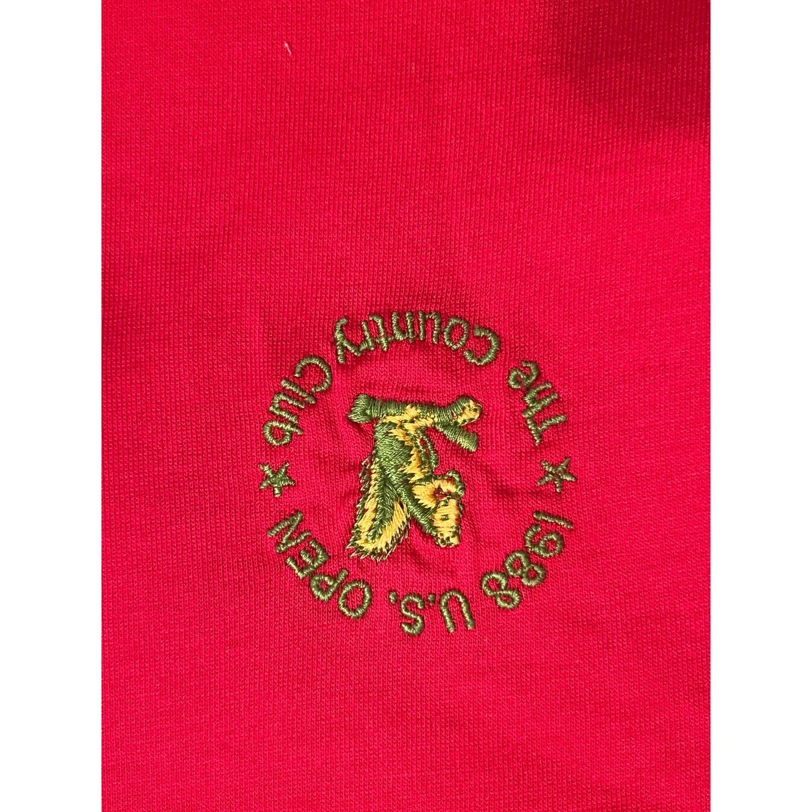 Other Vintage 1988 US Open The Country Club Red Polo SporThomson Size US XL / EU 56 / 4 - 3 Thumbnail