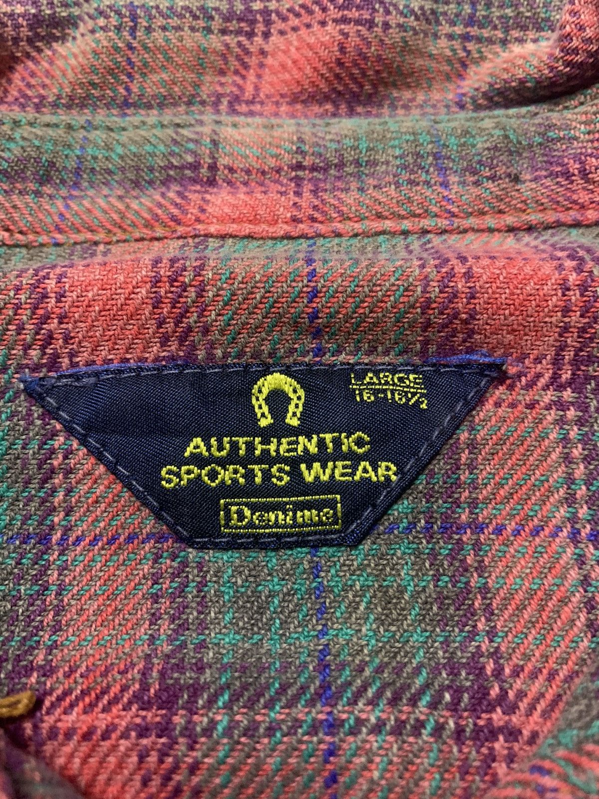 Denime Vintage DENIME Japan American Tradition Flannel Size US L / EU 52-54 / 3 - 8 Thumbnail