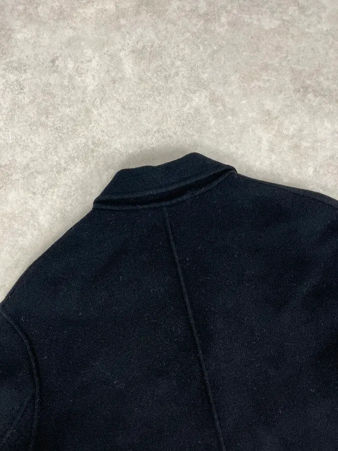 Acne Studios Acne Studios Black Charlie Wool Long Jacket Size S / US 4 / IT 40 - 7 Thumbnail