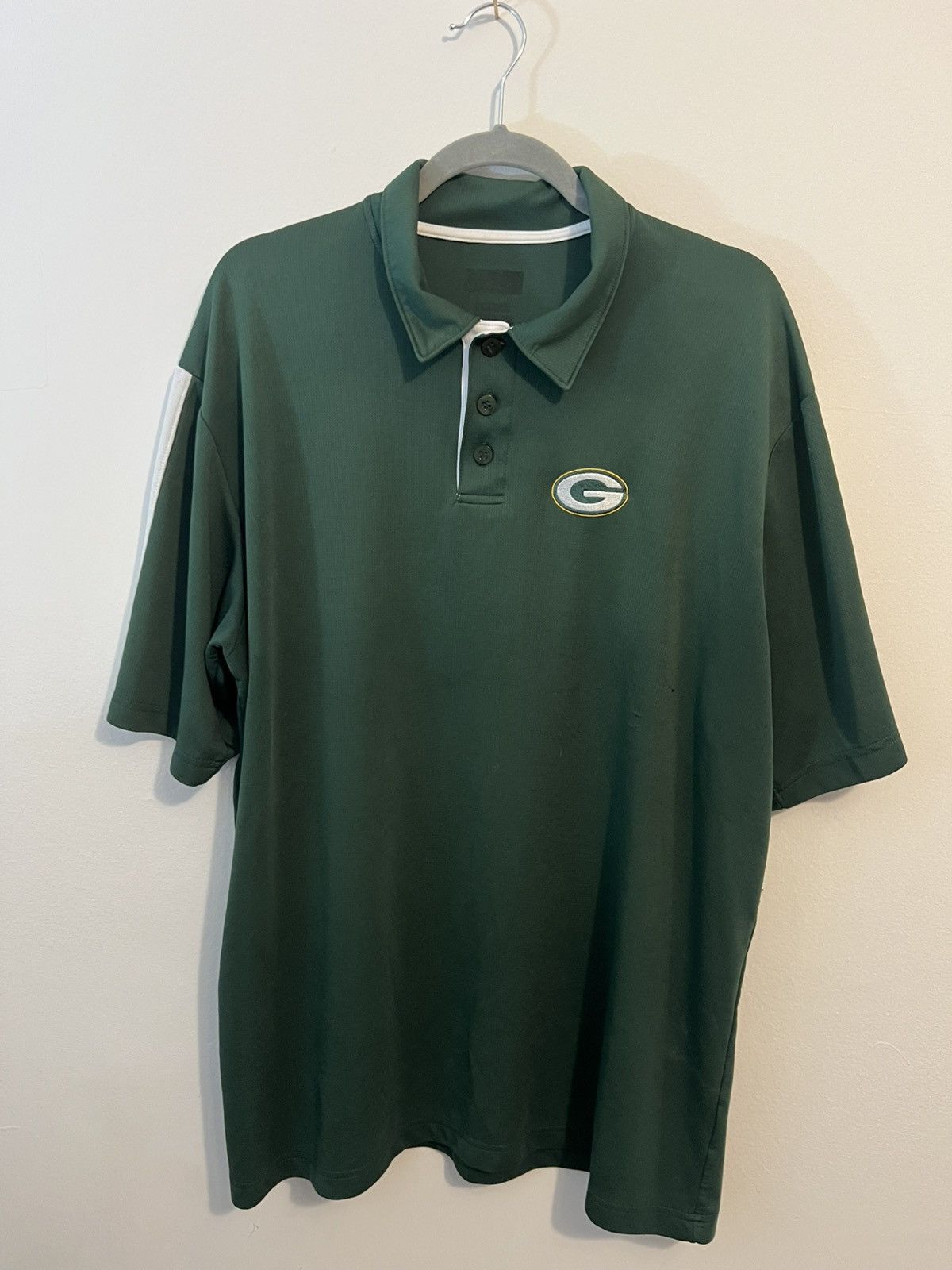 NFL Packers Dryfit Polo Size US XL / EU 56 / 4 - 1 Thumbnail