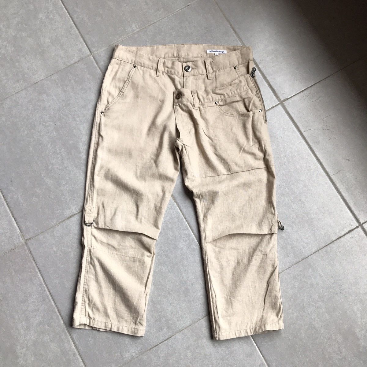 Japanese Brand × PPFM × semanticdesign Semantic design double half waist pant Size US 32 / EU 48 - 2 Thumbnail