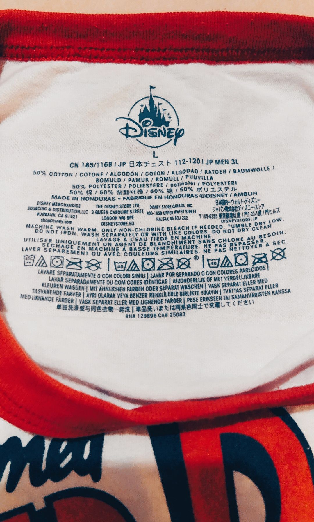 Cartoon Network Who Framed Roger Rabbit Ringer Rare graphics Tshirt Size US L / EU 52-54 / 3 - 5 Thumbnail