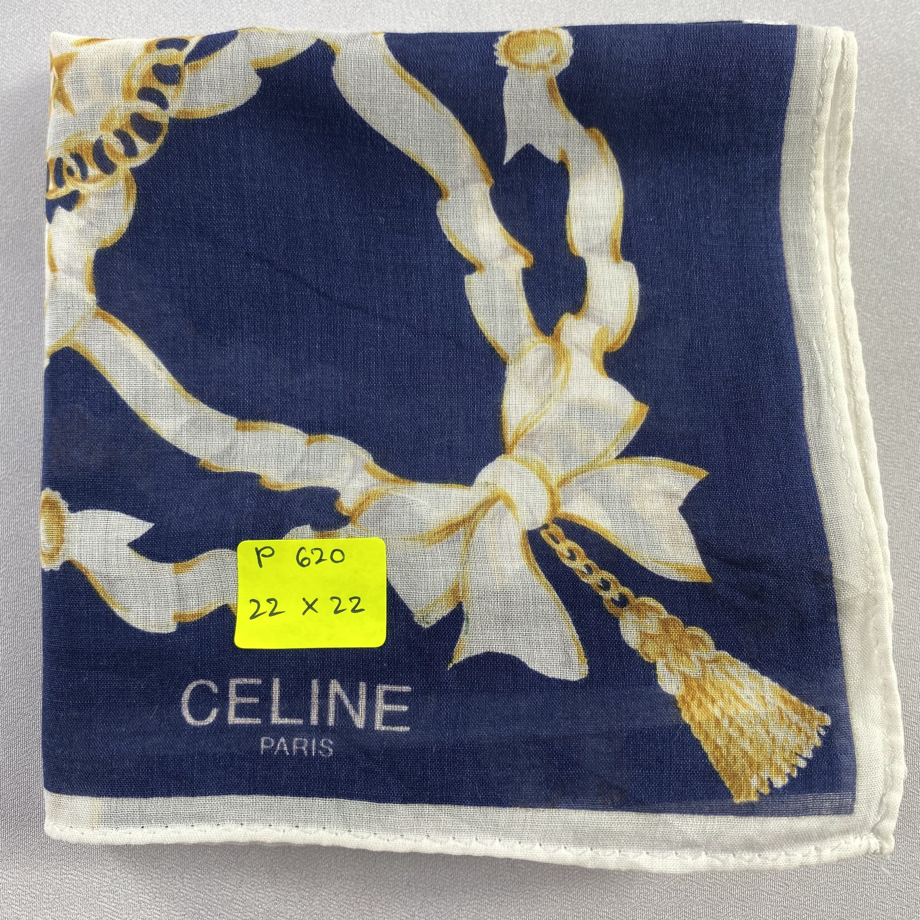 Celine × Vintage Celine Neckerchief / Bandana / Handkerchief-P620 Size ONE SIZE - 6 Thumbnail