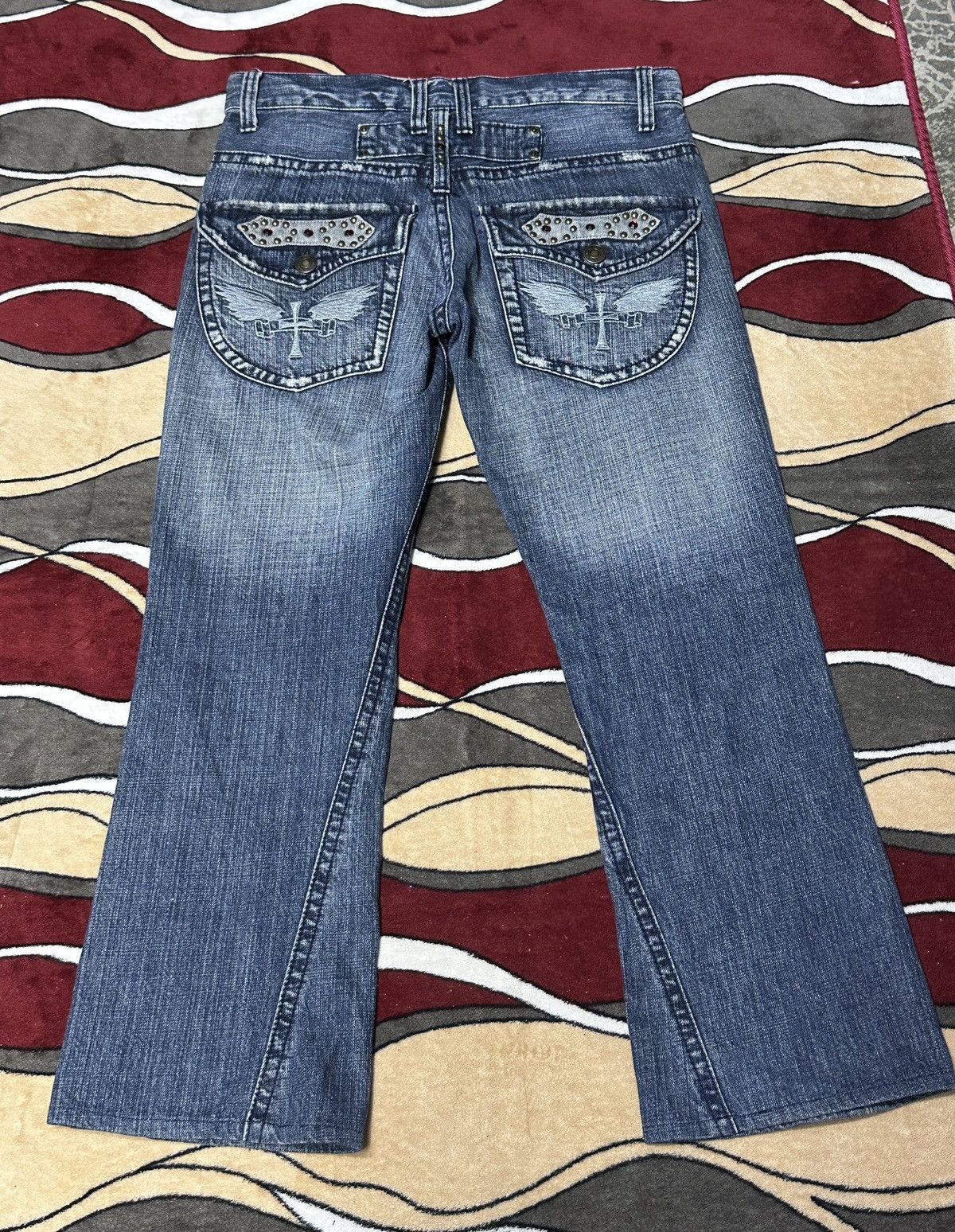 Vintage Rare🔥Ultimax Cross Affliction Style Denim Size US 34 / EU 50 - 18 Thumbnail