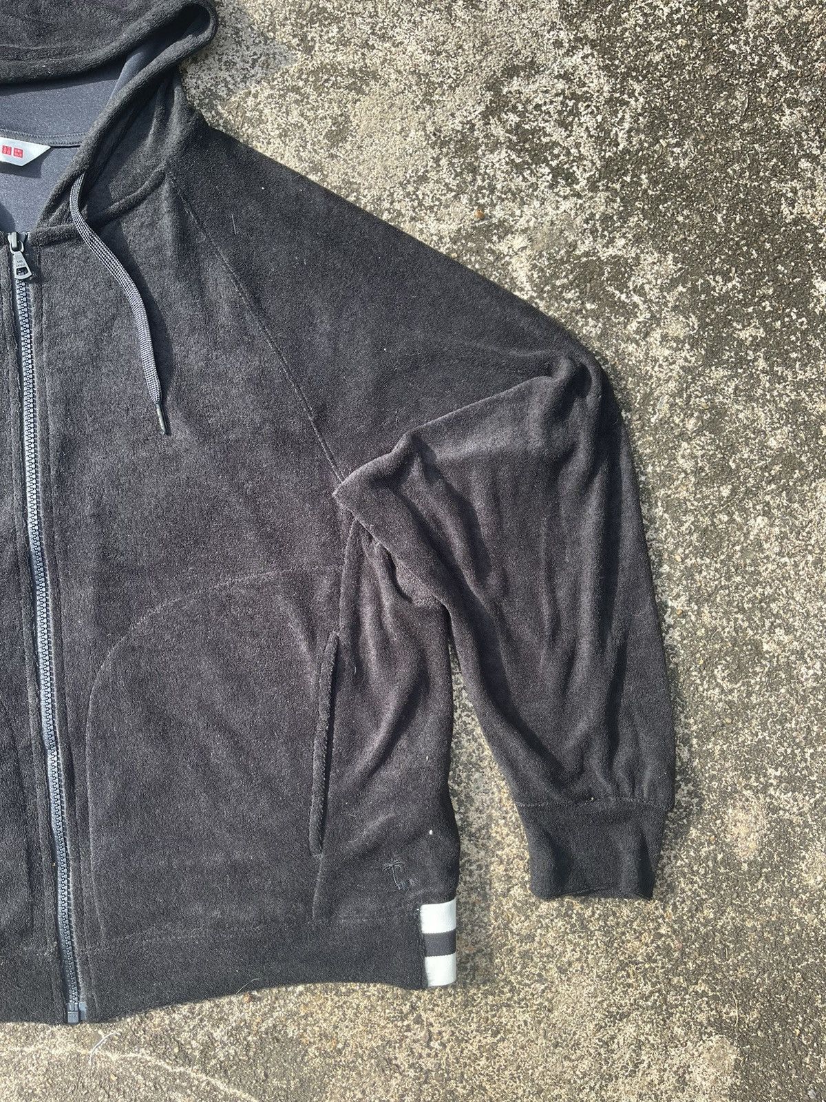 Tomas Maier Tomas Maier x Uniqlo AIRism Black Zip Hoodie 3XL Size US XL / EU 56 / 4 - 5 Thumbnail