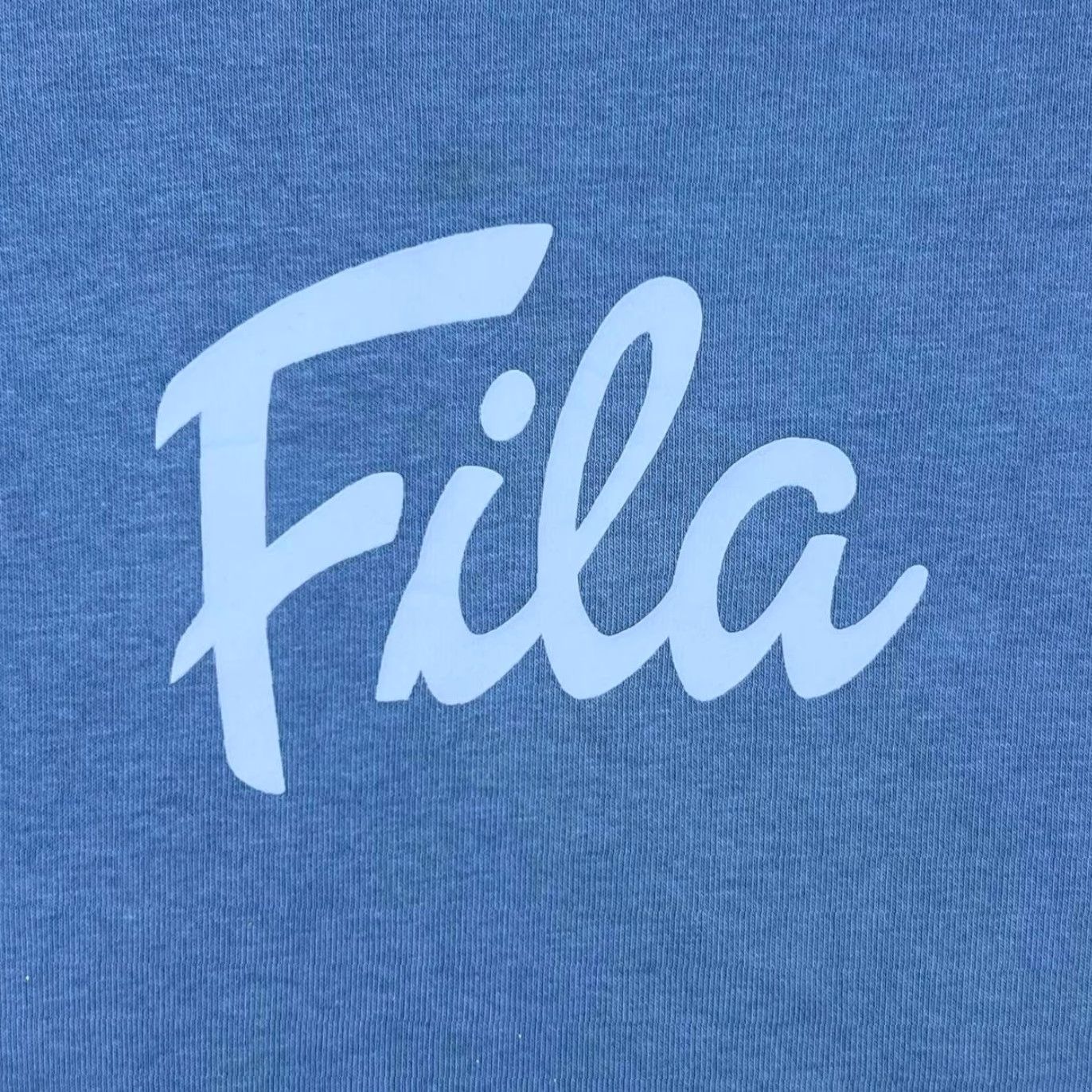 Fila FILA Script Logo Spellout Graphic Blue Crewneck Sweatshirt Women L Size Size L / US 10 / IT 46 - 3 Thumbnail