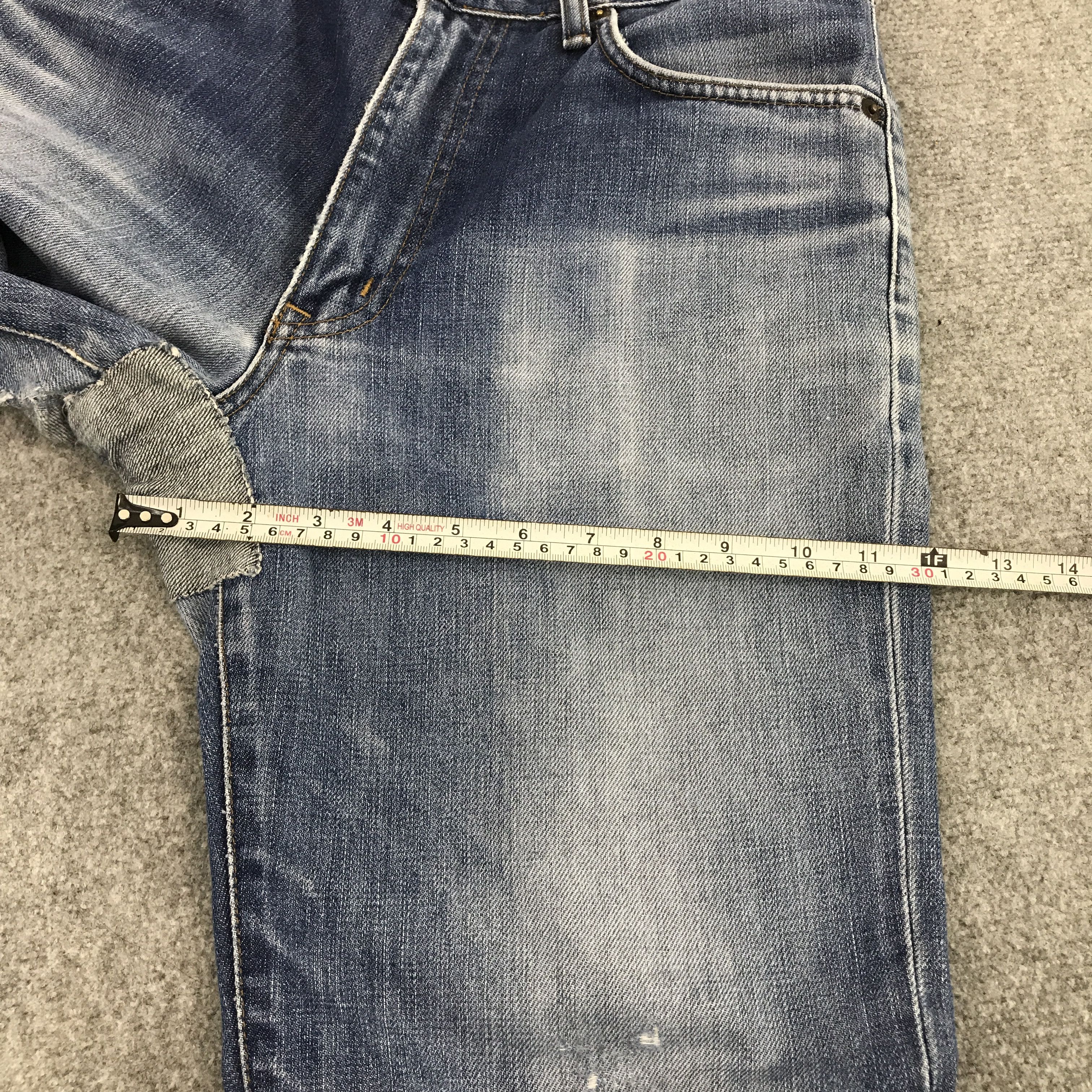 Edwin × Japanese Brand PATCHWORK JAPAN STYLE EDWIN DENIM PANTS Size US 29 - 5 Thumbnail