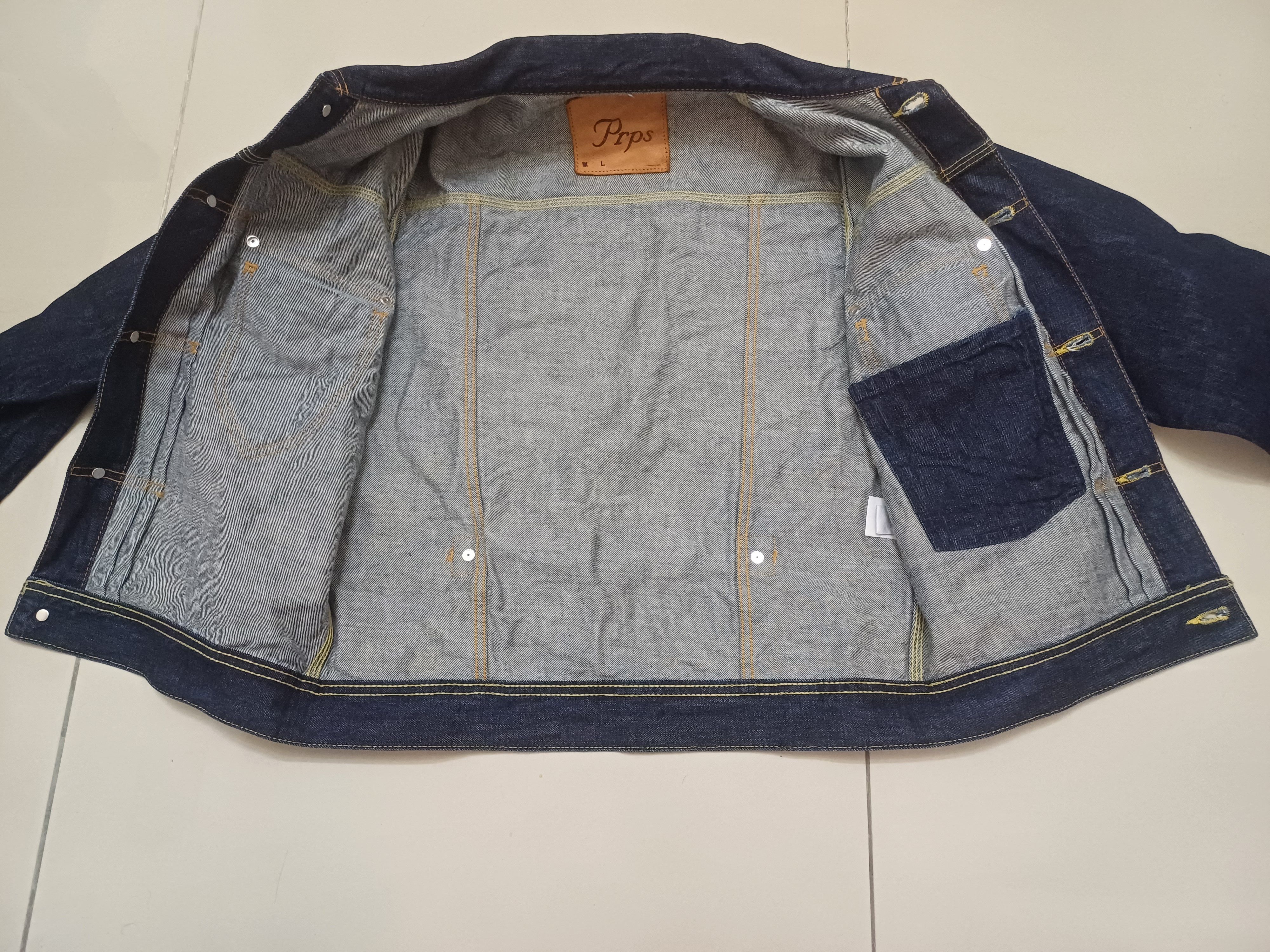 Japanese Brand Nice PRPS denim jacket Size US L / EU 52-54 / 3 - 9 Thumbnail