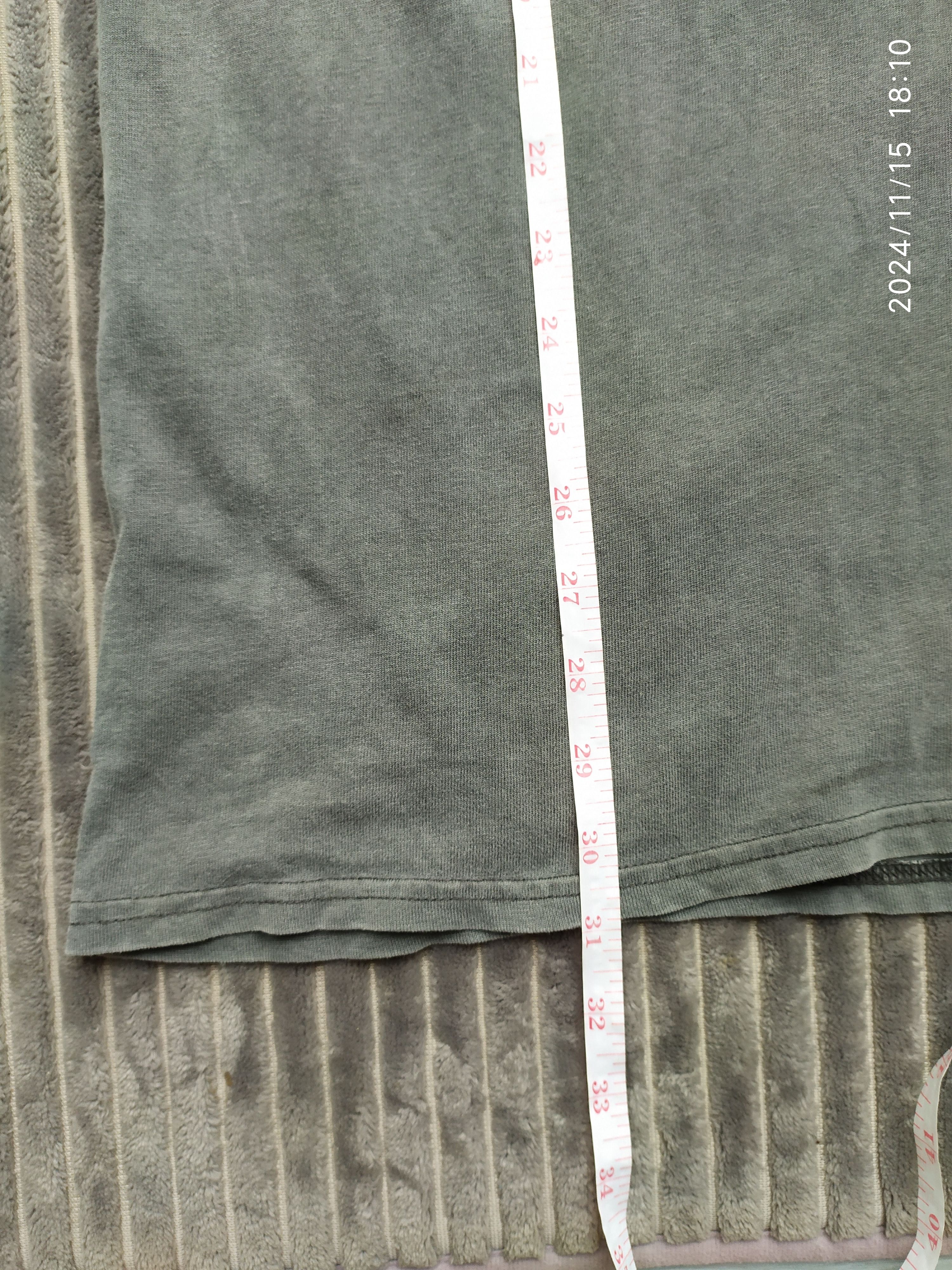 If Six Was Nine × Japanese Brand × KMRii Vintage SLY Dauble Sleeve Grey faded Shirt Size US L / EU 52-54 / 3 - 8 Thumbnail