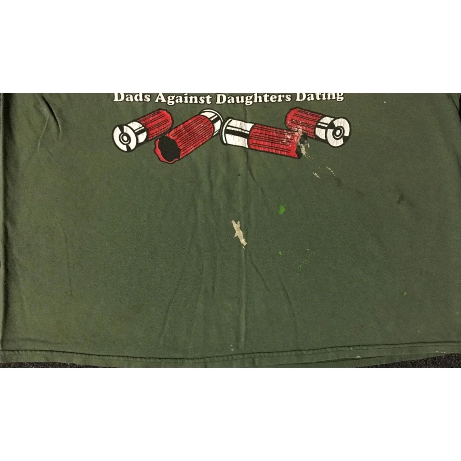 Vintage VINTAGE DADD Dads Against Daughters Dating Shirt M Funny Joke Grunge 90s Green Mens Size US M / EU 48-50 / 2 - 3 Thumbnail