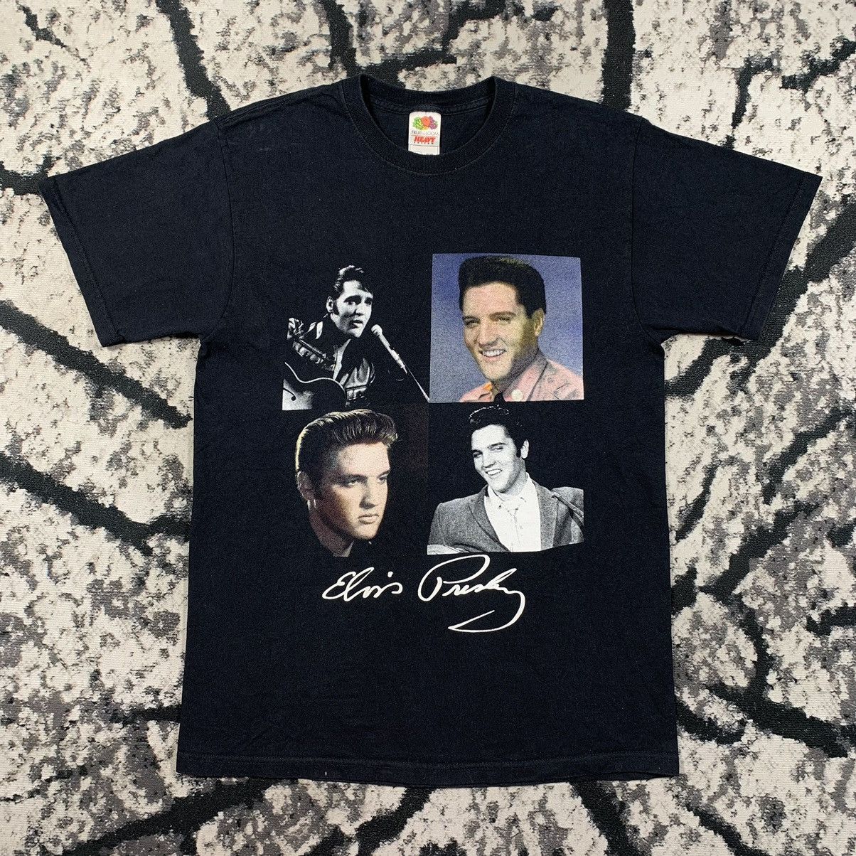 Band Tees Vintage 00s Elvis Presley T-shirt Tee Concert y2k band rare Size US S / EU 44-46 / 1 - 1 Thumbnail
