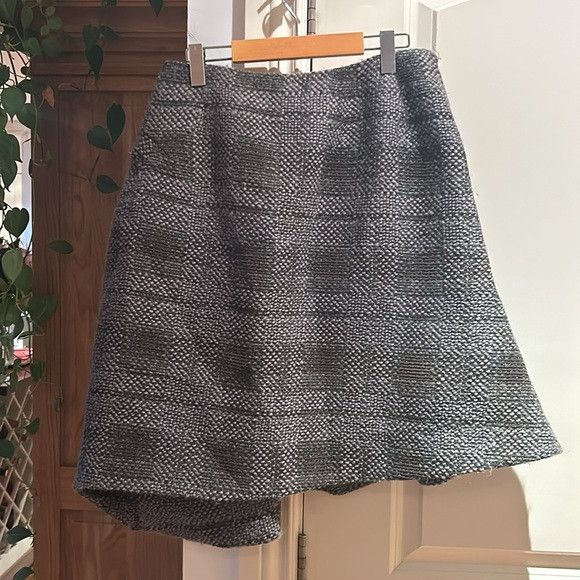 Marni MARNI asymmetrical plaid wool skirt 46 US 10 Size 32" / US 10 / IT 46 - 7 Thumbnail