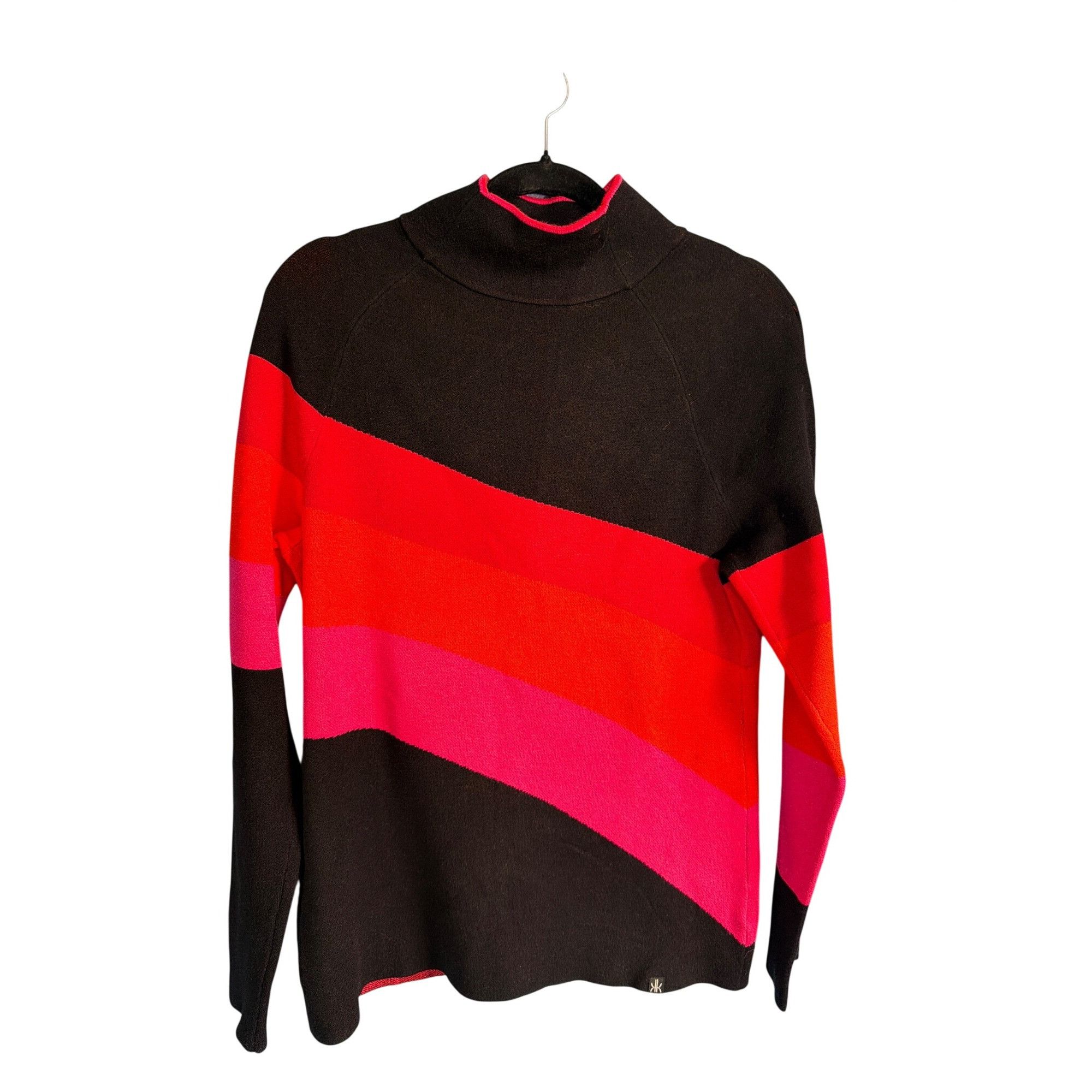 Other NWT Krimson Klover Cochran 1/4 Zip Sweater Black Color Block Size L / US 10 / IT 46 - 11 Thumbnail