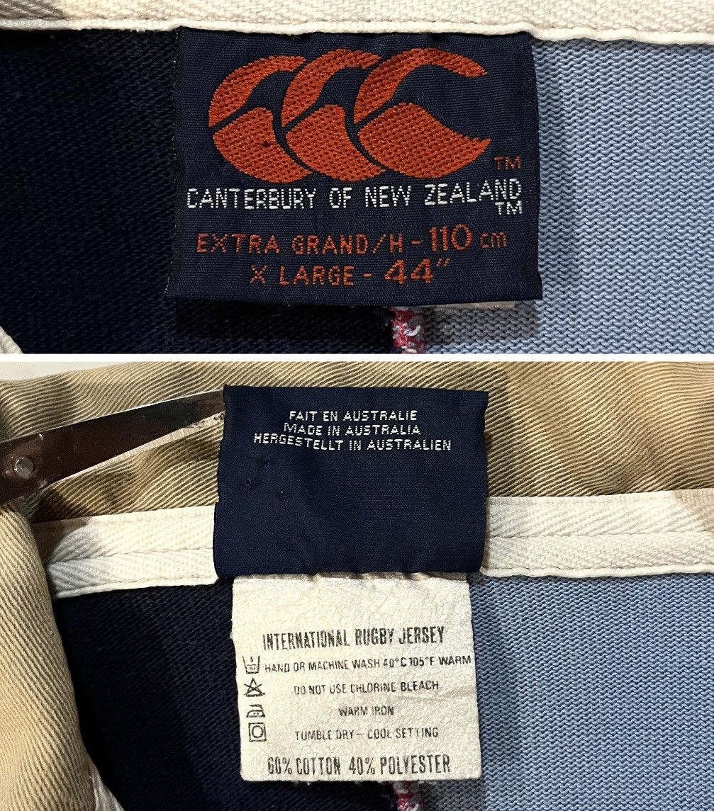 Canterbury of New Zealand × Vintage VINTAGE 90s CANTERBURY UGLIES NEW ZEALAND RUGBY POLO JERSEY Size US L / EU 52-54 / 3 - 5 Thumbnail