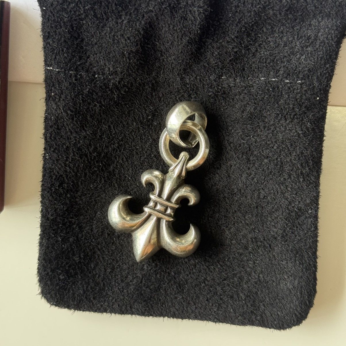 Chrome Hearts BS Fleur Pendant with Bale 