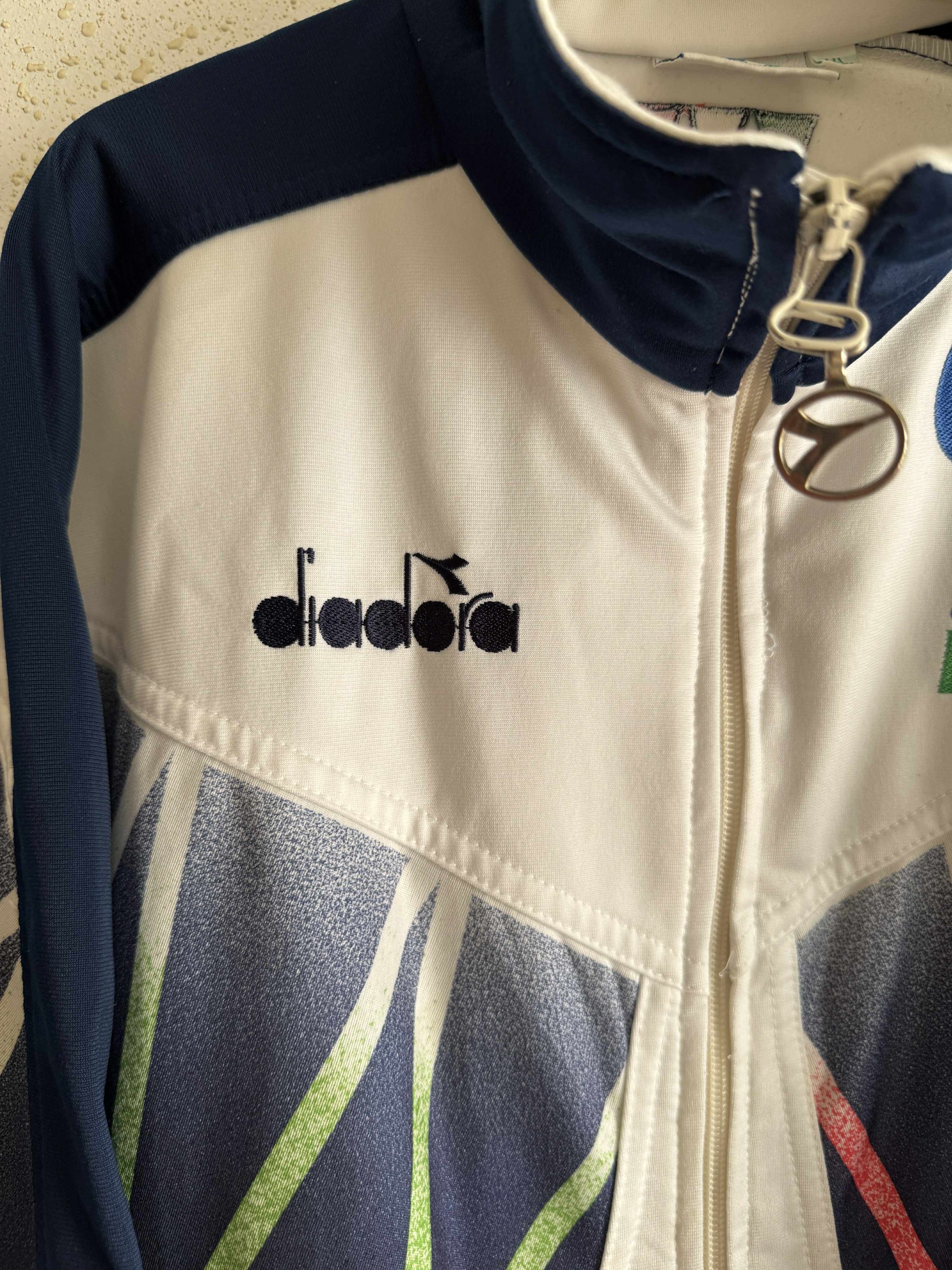 Diadora Italy 1994 Famous Vintage Diadora Jacket Size US XL / EU 56 / 4 - 4 Thumbnail