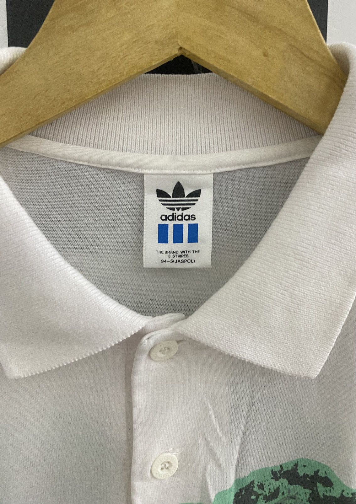 Adidas 80s Adidas Stefan Edberg Polo Shirt Size US L / EU 52-54 / 3 - 6 Thumbnail