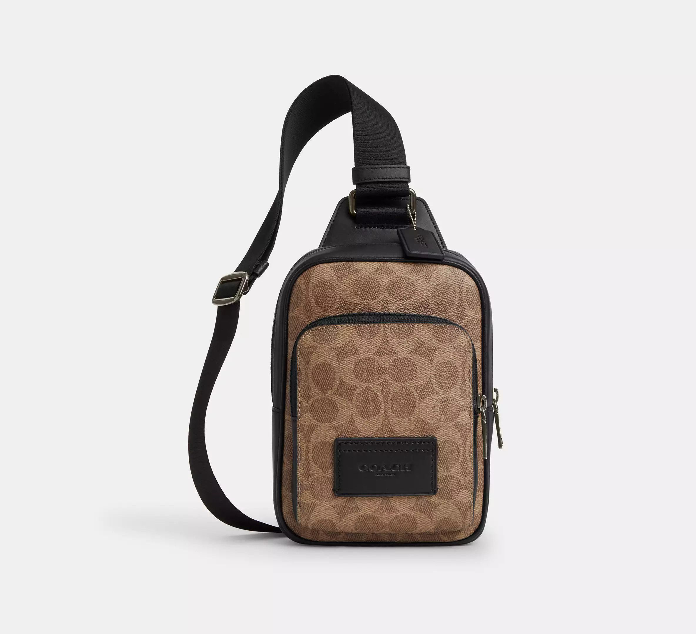 Coach Racer Sling Pack In Signature CV763 Size ONE SIZE - 9 Thumbnail