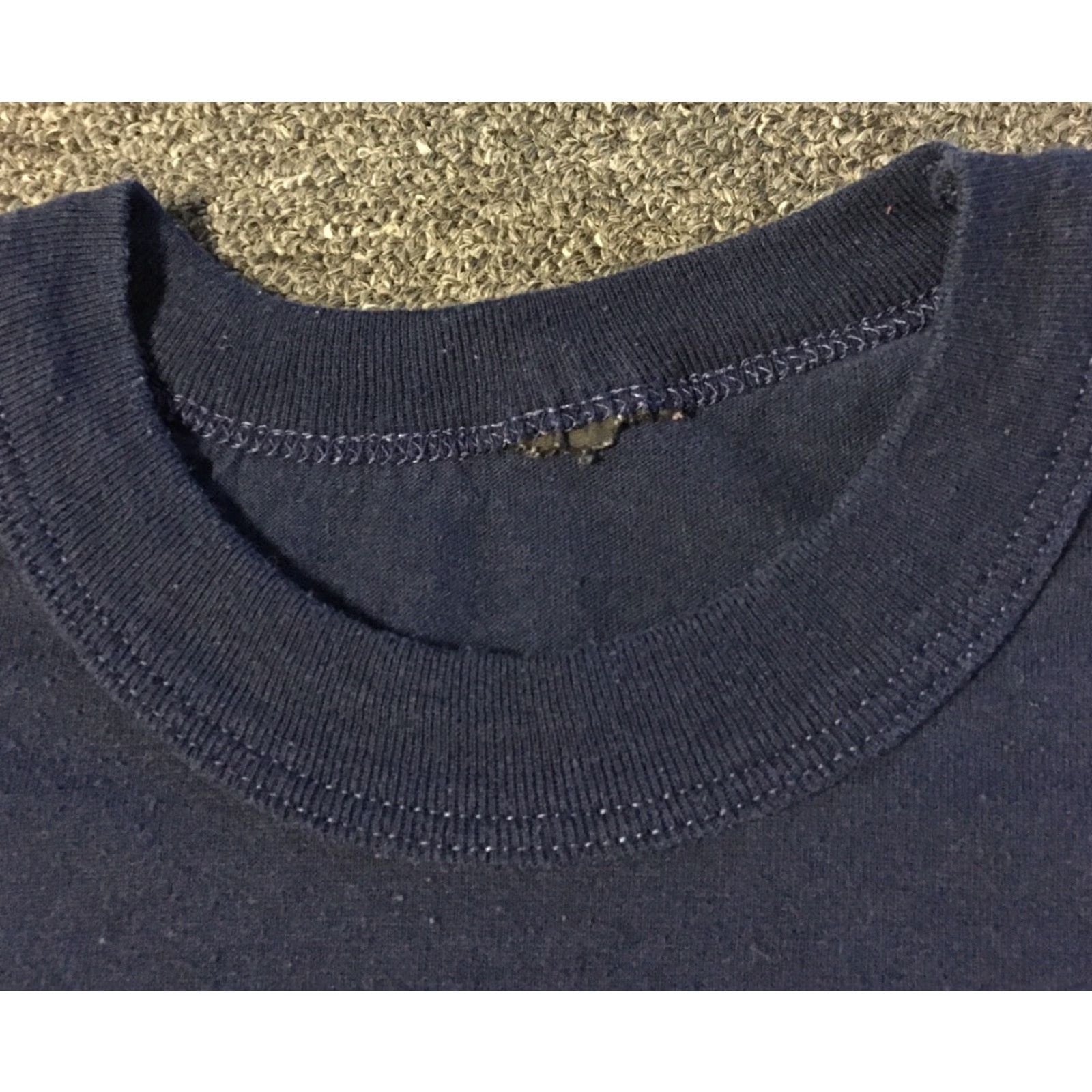 Alife Vtg 80s US Navy Accelerate Your Life Shirt XXL Single Stitch Military Army 90s T-Shirt Mens Navy blue USA Vintage Graphic Tee Size US XXL / EU 58 / 5 - 6 Thumbnail