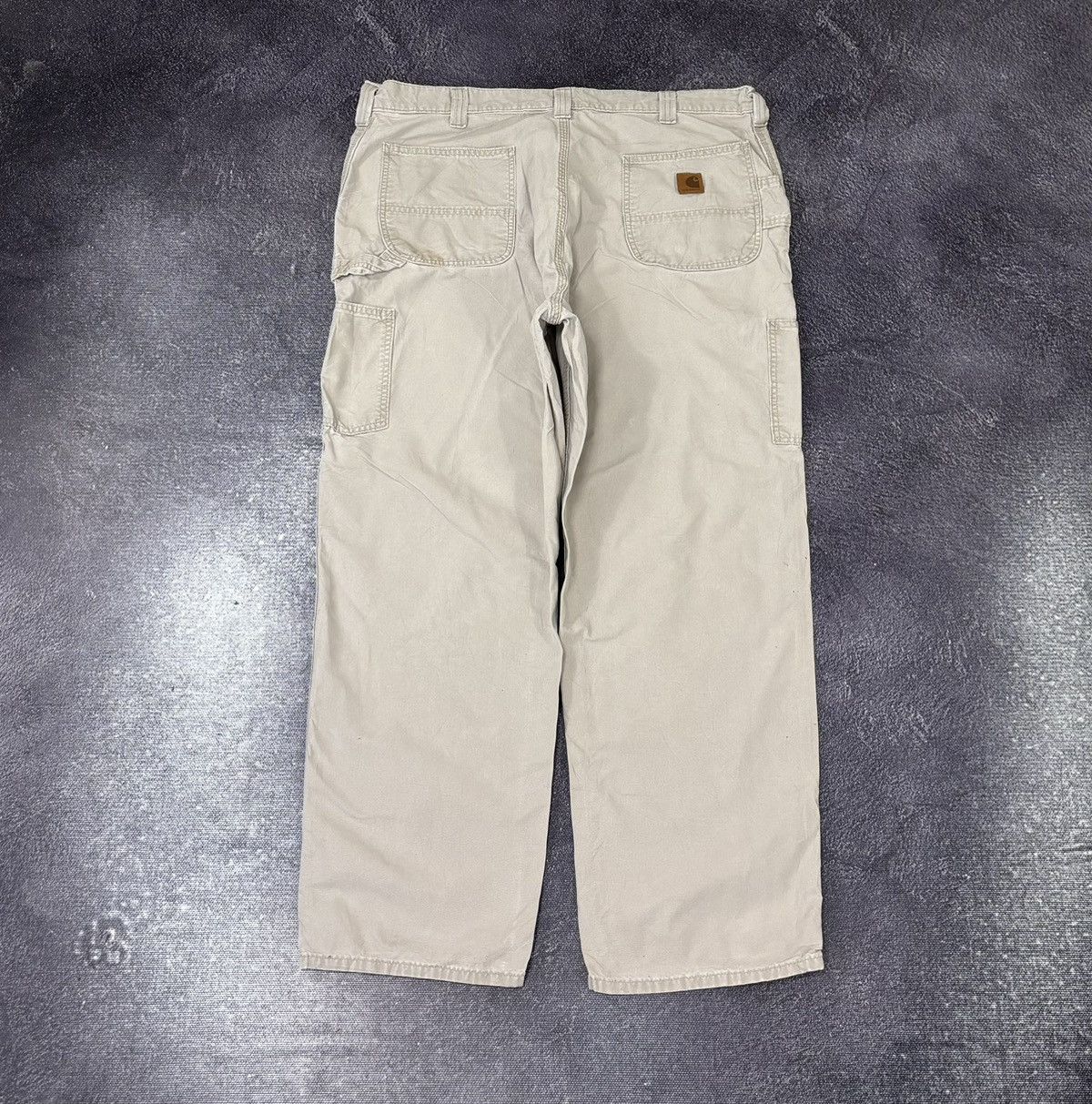 Carhartt Vintage Carhartt Y2K Beige USA Hype Baggy Pants Size US 40 / EU 56 - 1 Thumbnail