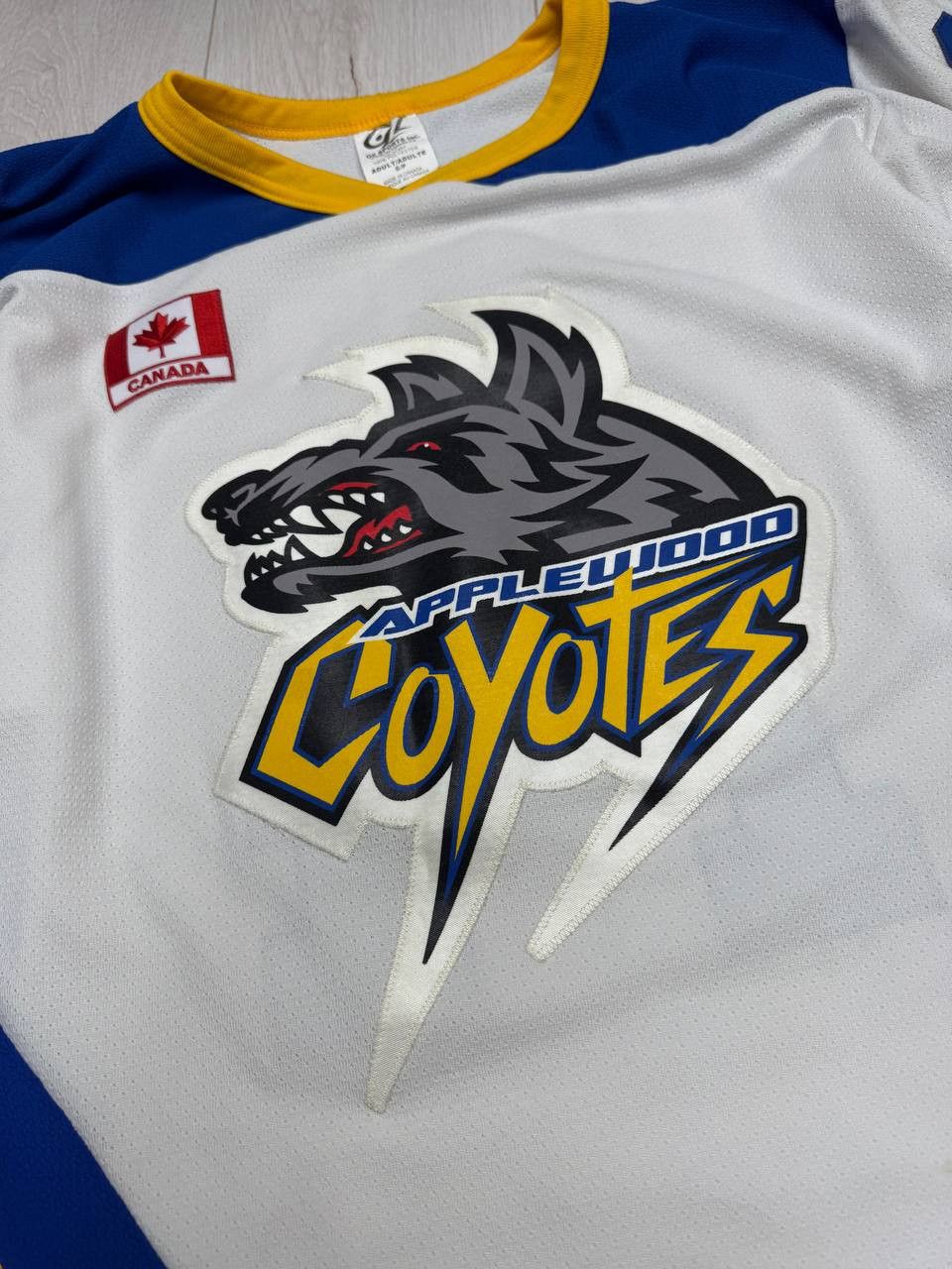 NHL RARE Applewood Coyotes #14 HUBER HC hockey jersey vintage Size US S / EU 44-46 / 1 - 4 Thumbnail