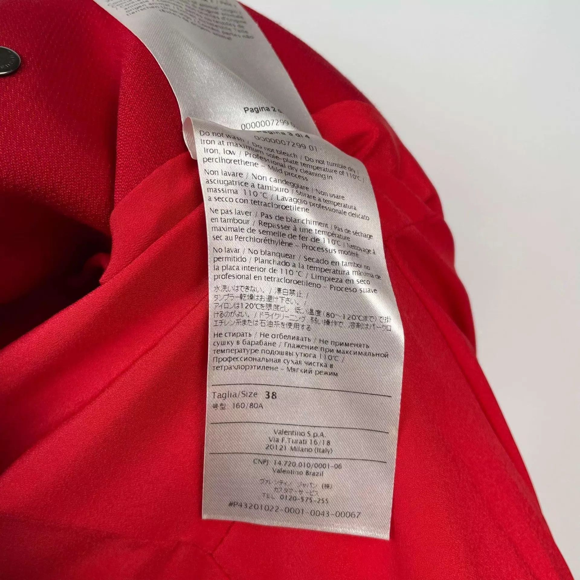 Valentino Valentino 97 New Red Overcoat IT 38 Size XS / US 0-2 / IT 36-38 - 6 Thumbnail