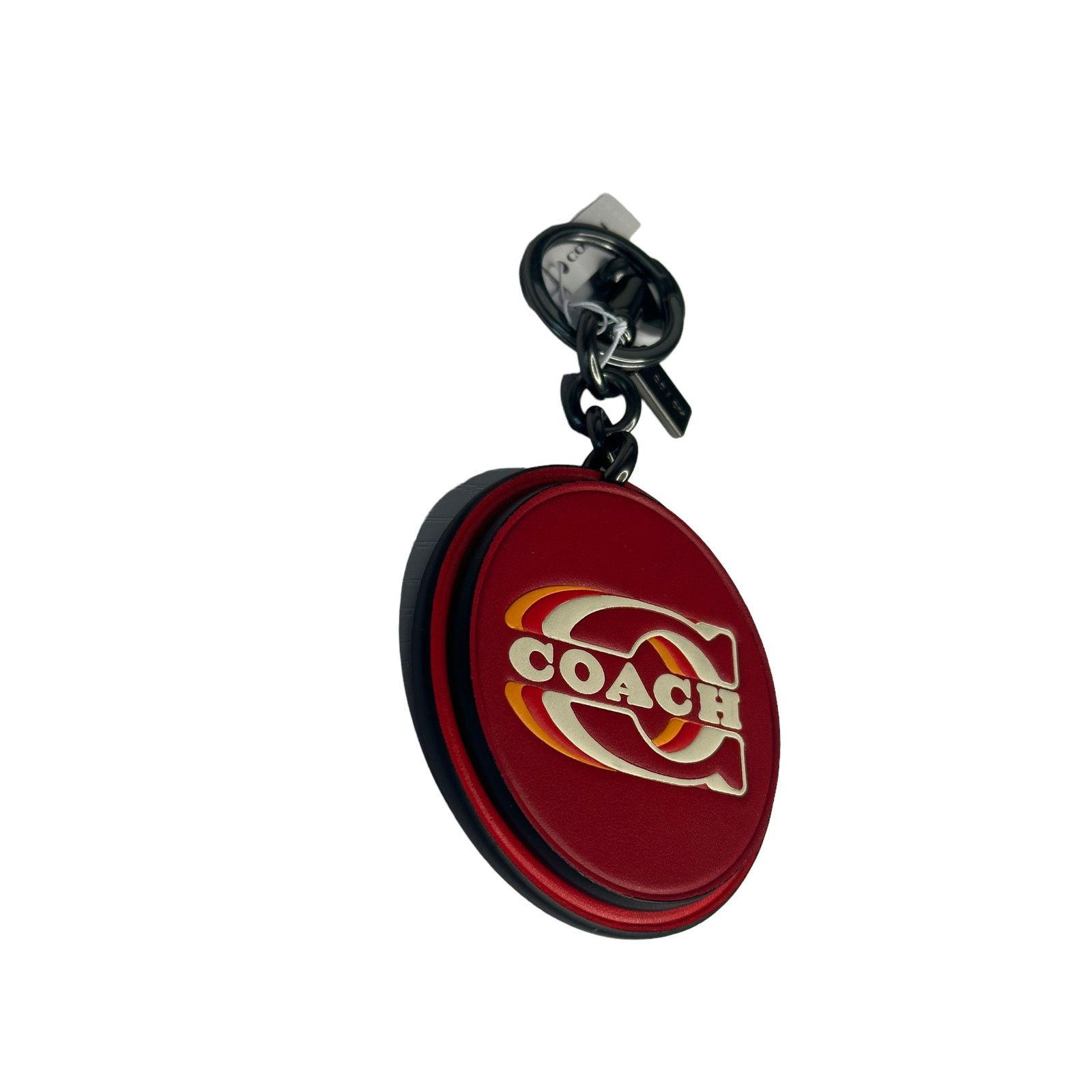 Coach Coach Key Fob Signature canvas with coach Stamp Size ONE SIZE - 4 Thumbnail
