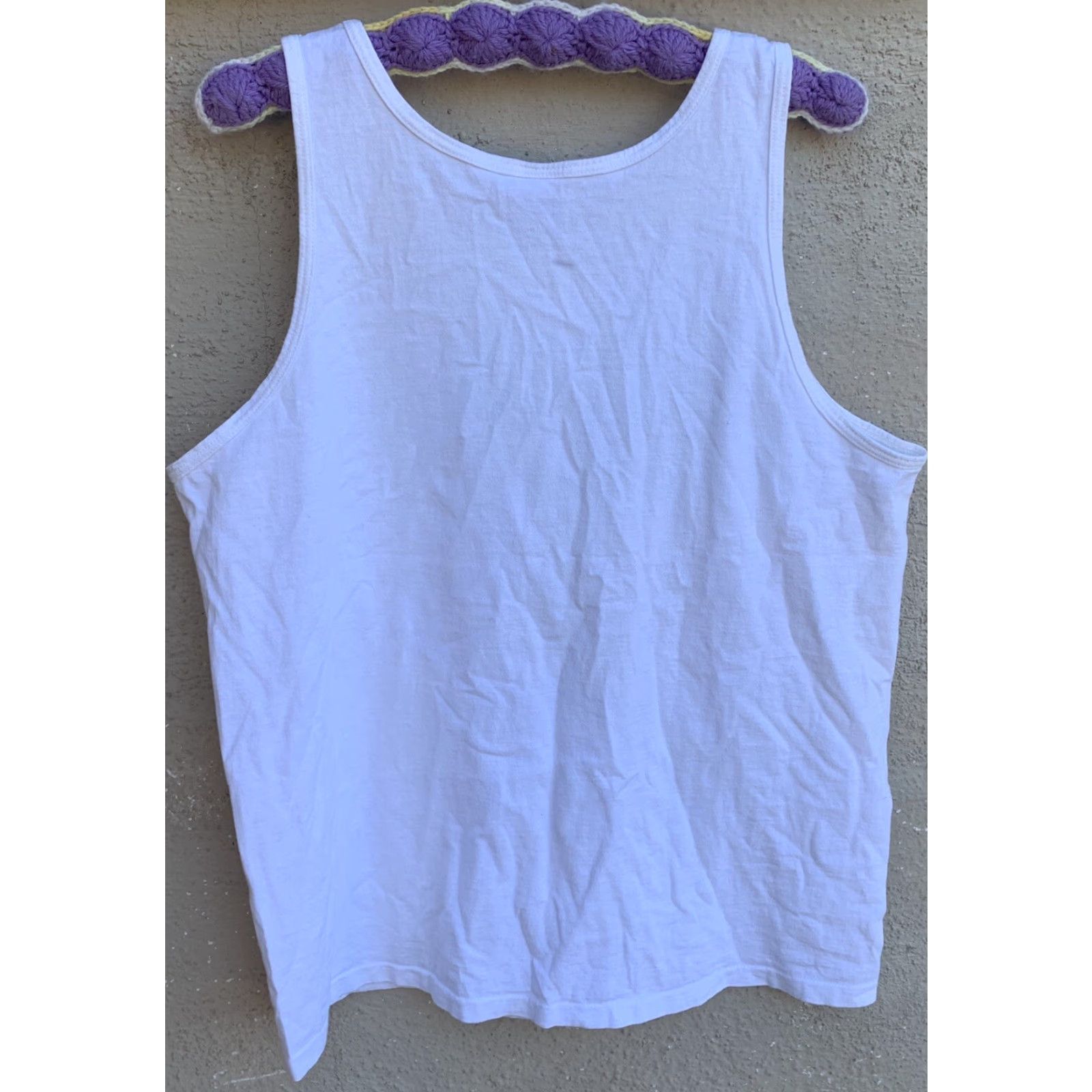 Vintage VINTAGE Alcatraz Island Inn Warden Reaorts Tank Top Single Stitch L Made In USA Men Tank Top 1980s White 100% Cotton Graphic USA Adventure Size US L / EU 52-54 / 3 - 7 Thumbnail