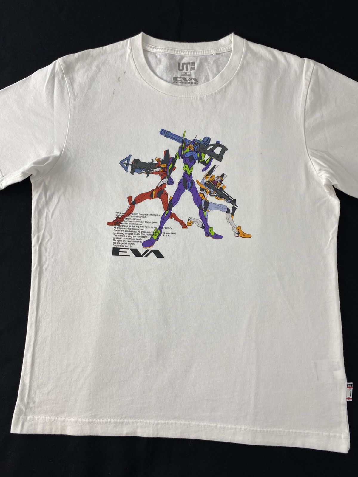 Anime Japanese Anime Manga Neon Genesis Evangelion Printed Tee Size US M / EU 48-50 / 2 - 3 Thumbnail