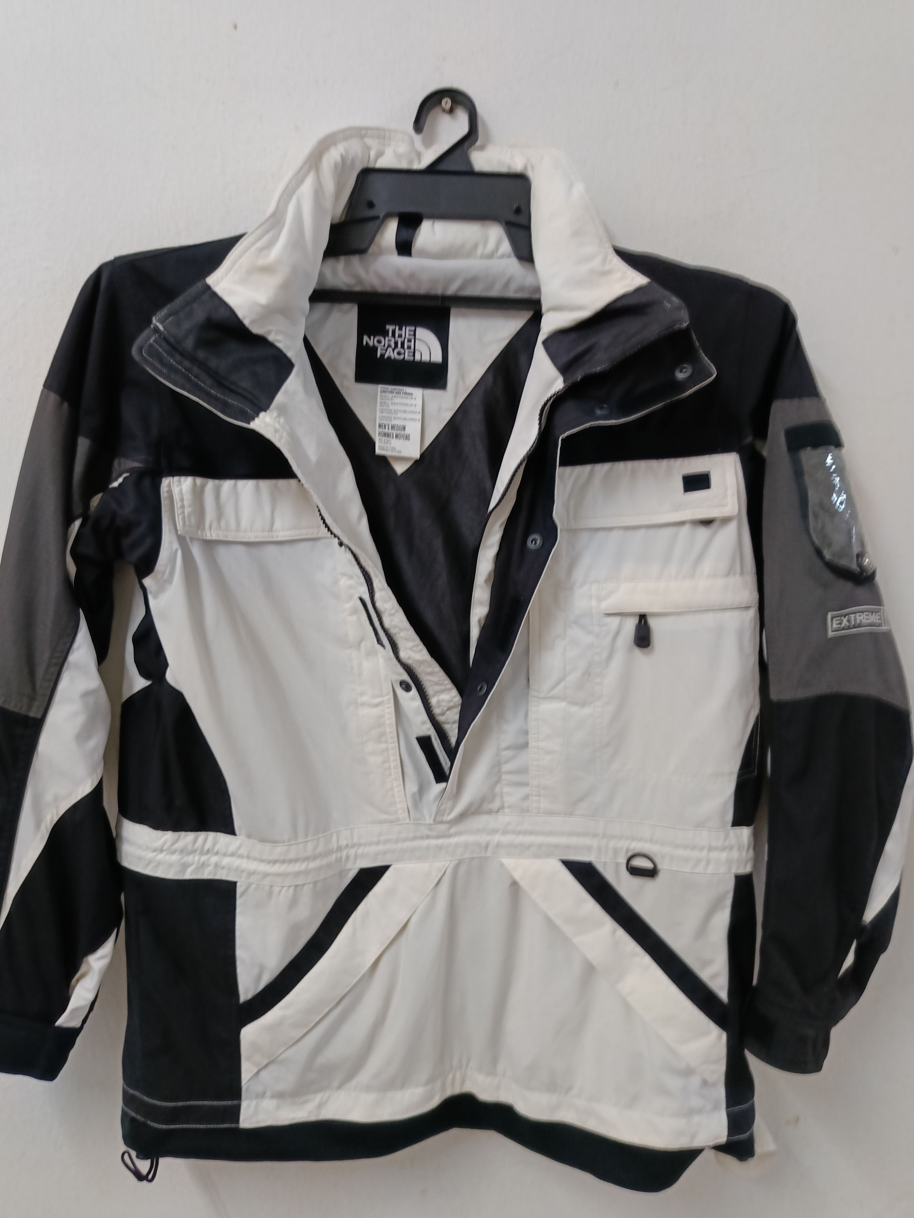 The North Face TNF Centre Logo Extreme Gear Anorak Ski Jacket Size US L / EU 52-54 / 3 - 3 Thumbnail