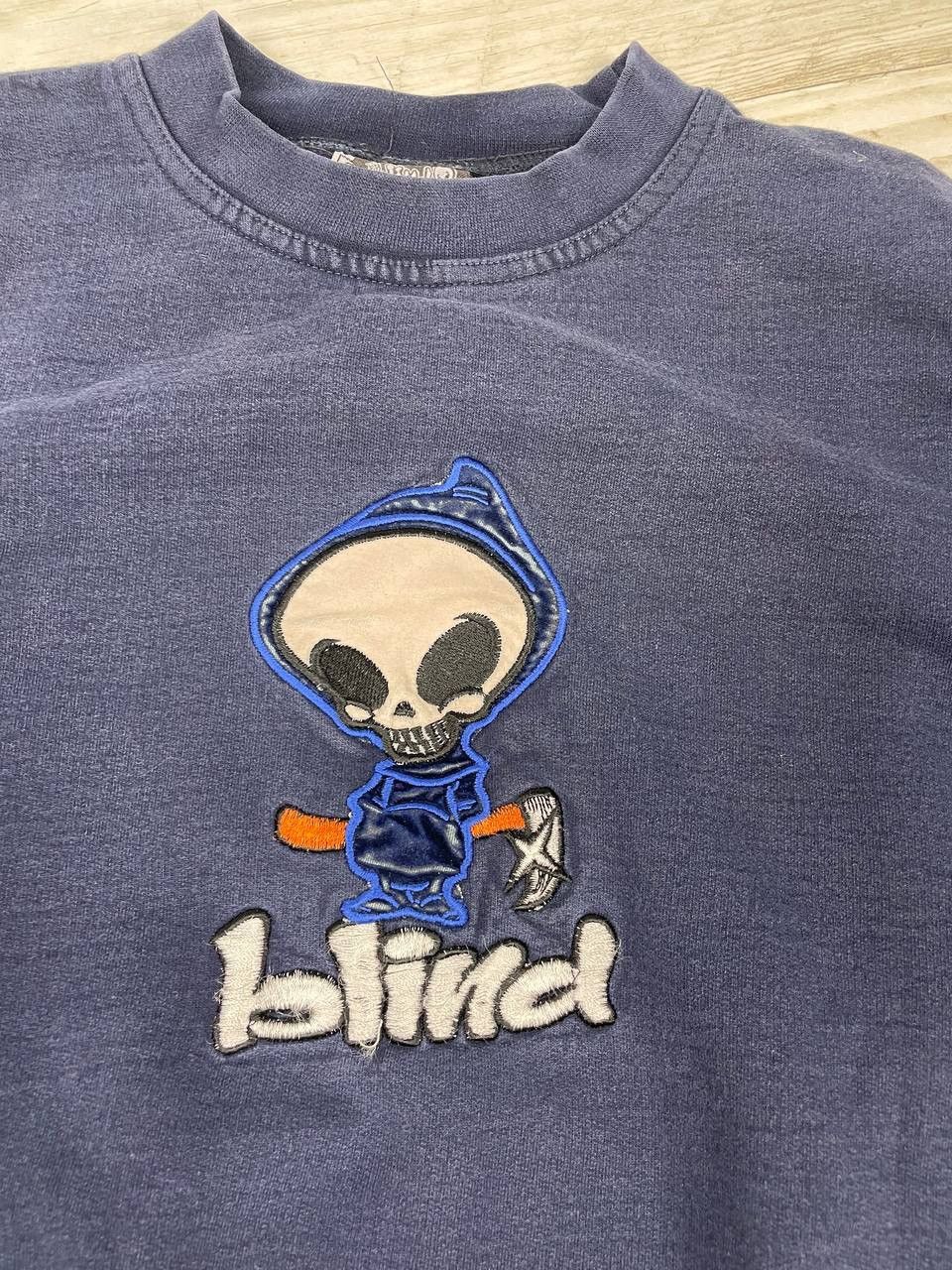Blind Skateboards Vintage Blind 90s Skateboard Sweatshirt Big Logo Size US S / EU 44-46 / 1 - 6 Thumbnail