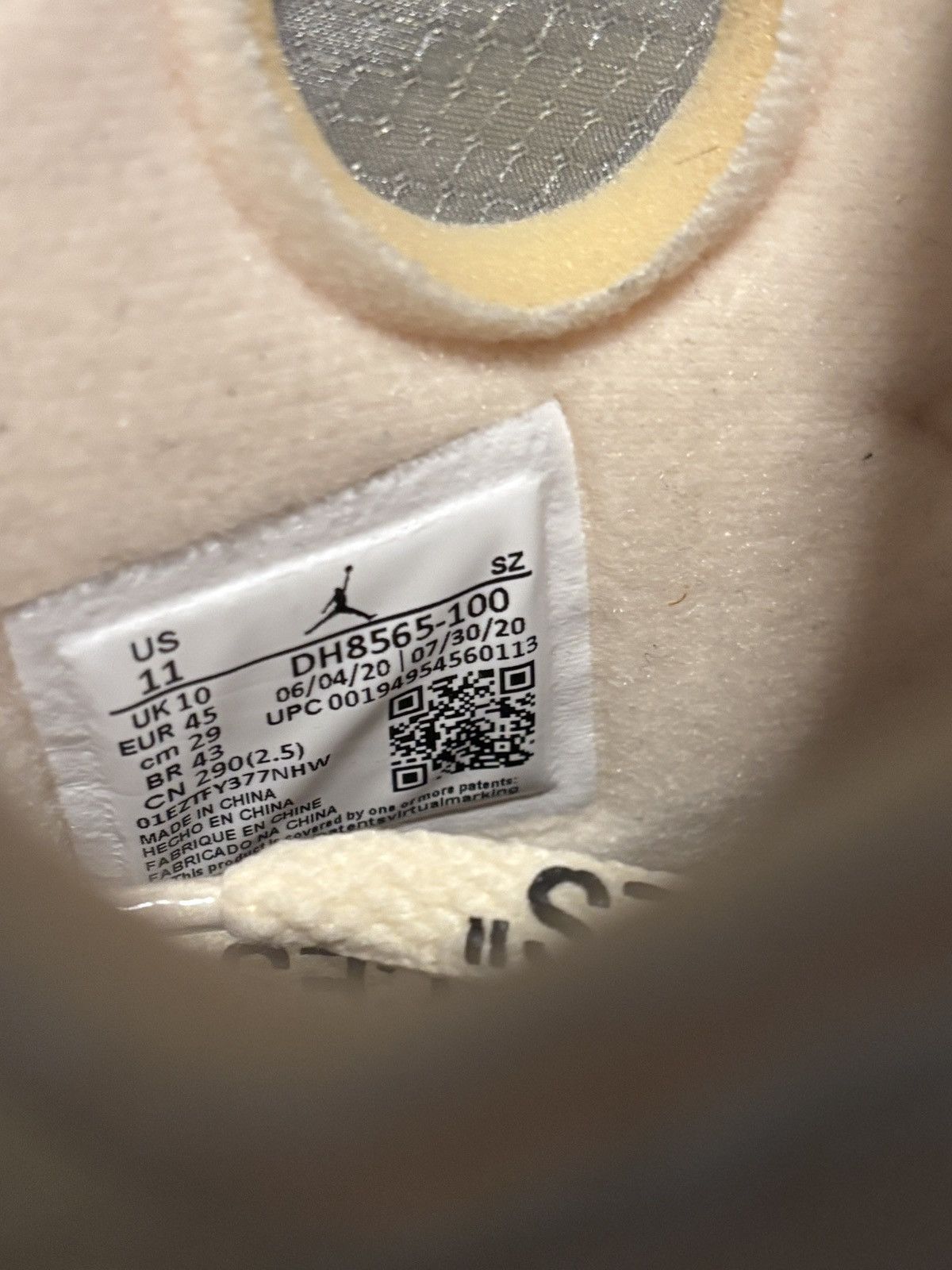 Jordan Brand × Off-White Size 11 Off White "Sail" Retro 5s Size US 11 / EU 44 - 5 Thumbnail