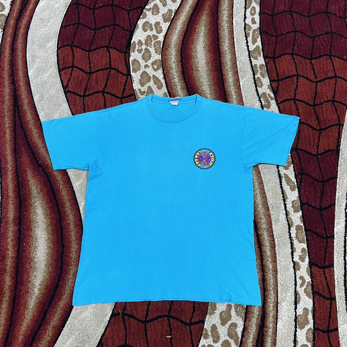 Ocean Pacific Vintage Thrashed Faded Ocean Pacific Surfing T Shirt Size US XL / EU 56 / 4 - 3 Thumbnail