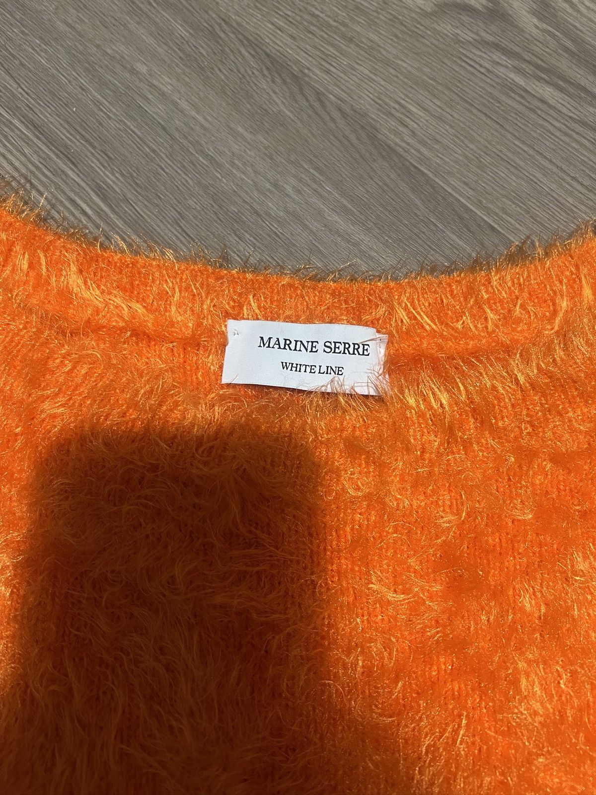 Marine Serre Marine Serre Orange Puffy Sweater Size XS / US 0-2 / IT 36-38 - 4 Thumbnail