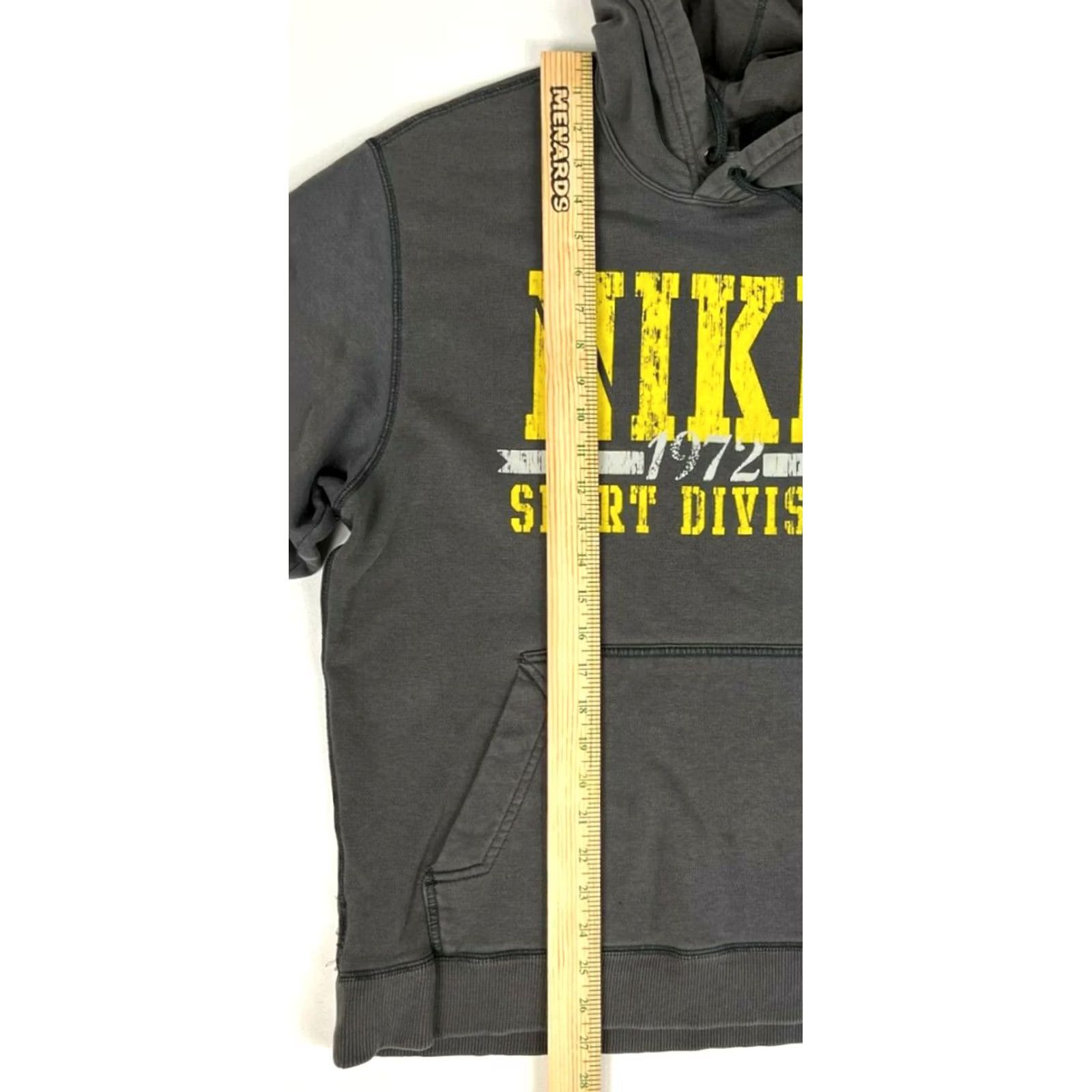Nike Nike Sportswear Men’s Hoodie VINTAGE 1972 Sport Division Sz M Gray Cotton Blend Pullover Graphic Print Hooded Size US M / EU 48-50 / 2 - 6 Thumbnail